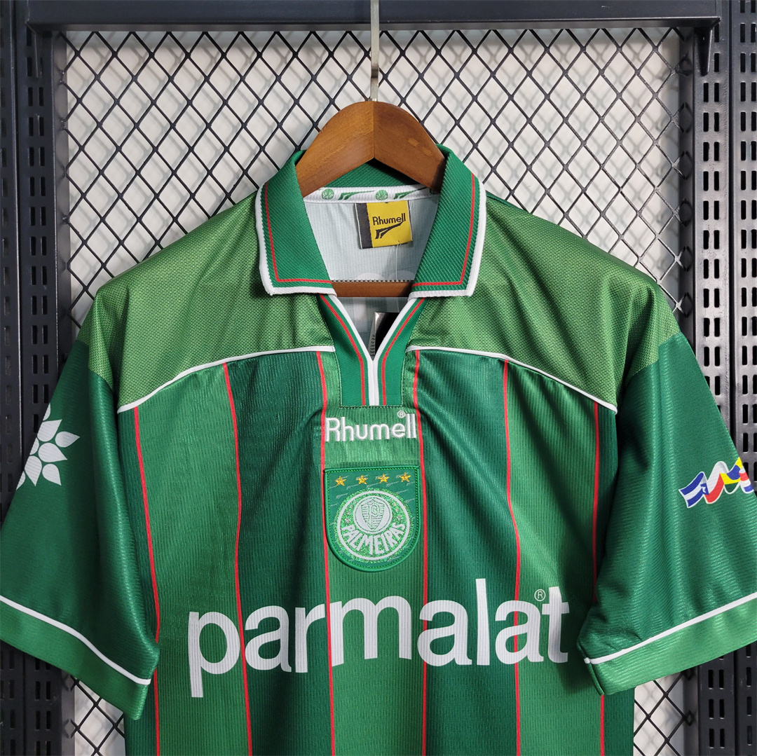 Retro Palmeiras 1999 Home Stadium Jersey - Liberator Cup Champion - UnitedFutballJersey