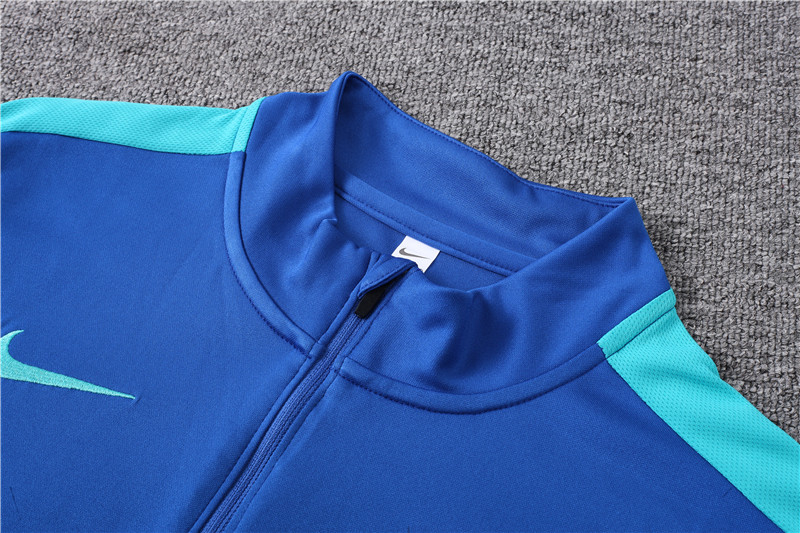 B.A.R.S.A 23-24 Long Sleeve Training Set -Blue - UnitedFutballJersey