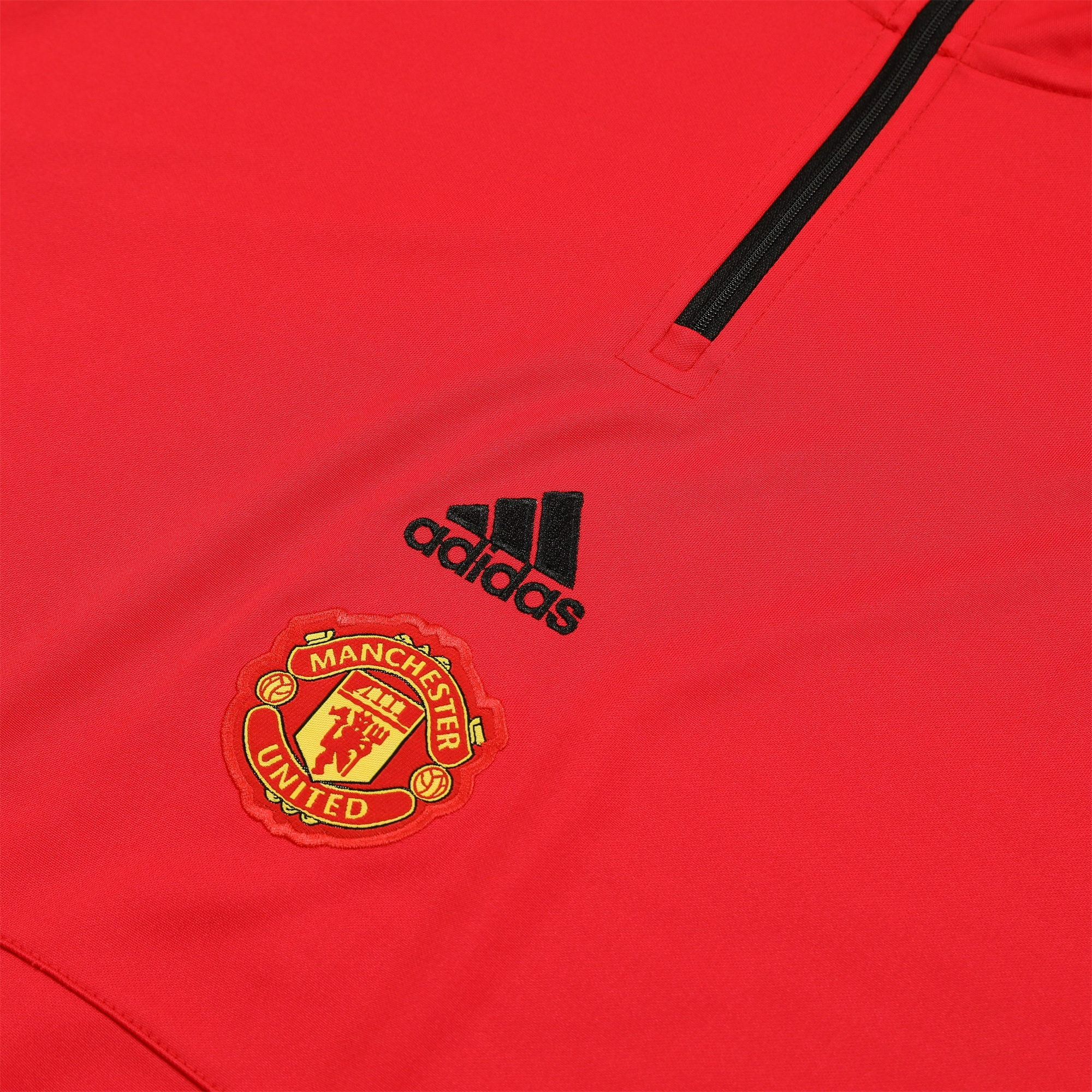 Manchester United 23-24 Long Sleeve Training Set Red - UnitedFutballJersey