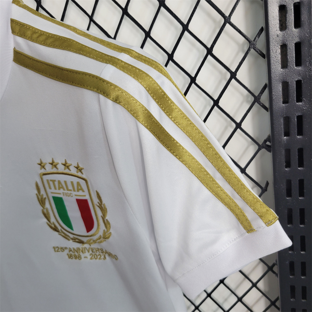 Italy 2023 125th Anniversary Edition Kids Kit - UnitedFutballJersey