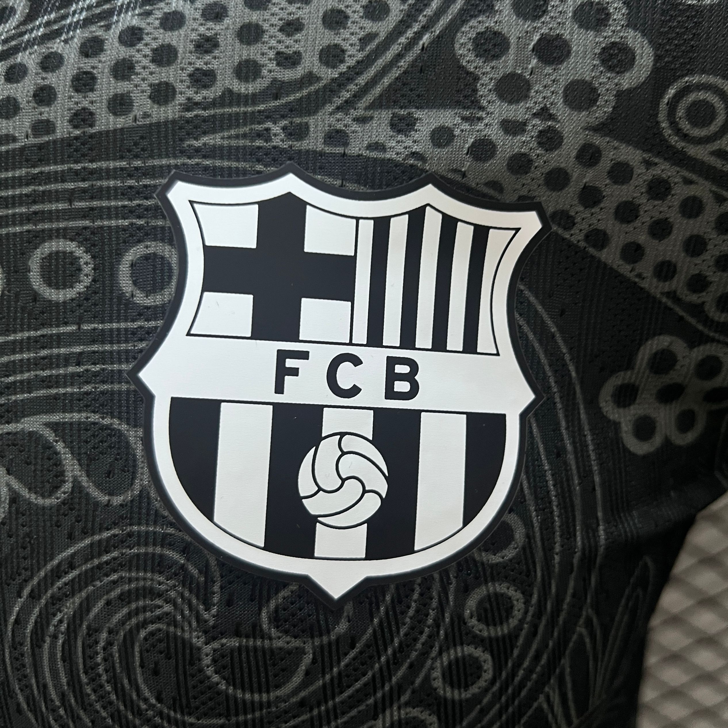 Barcelona 24-25 Black Speical Jersey - Player Version - UnitedFutballJersey