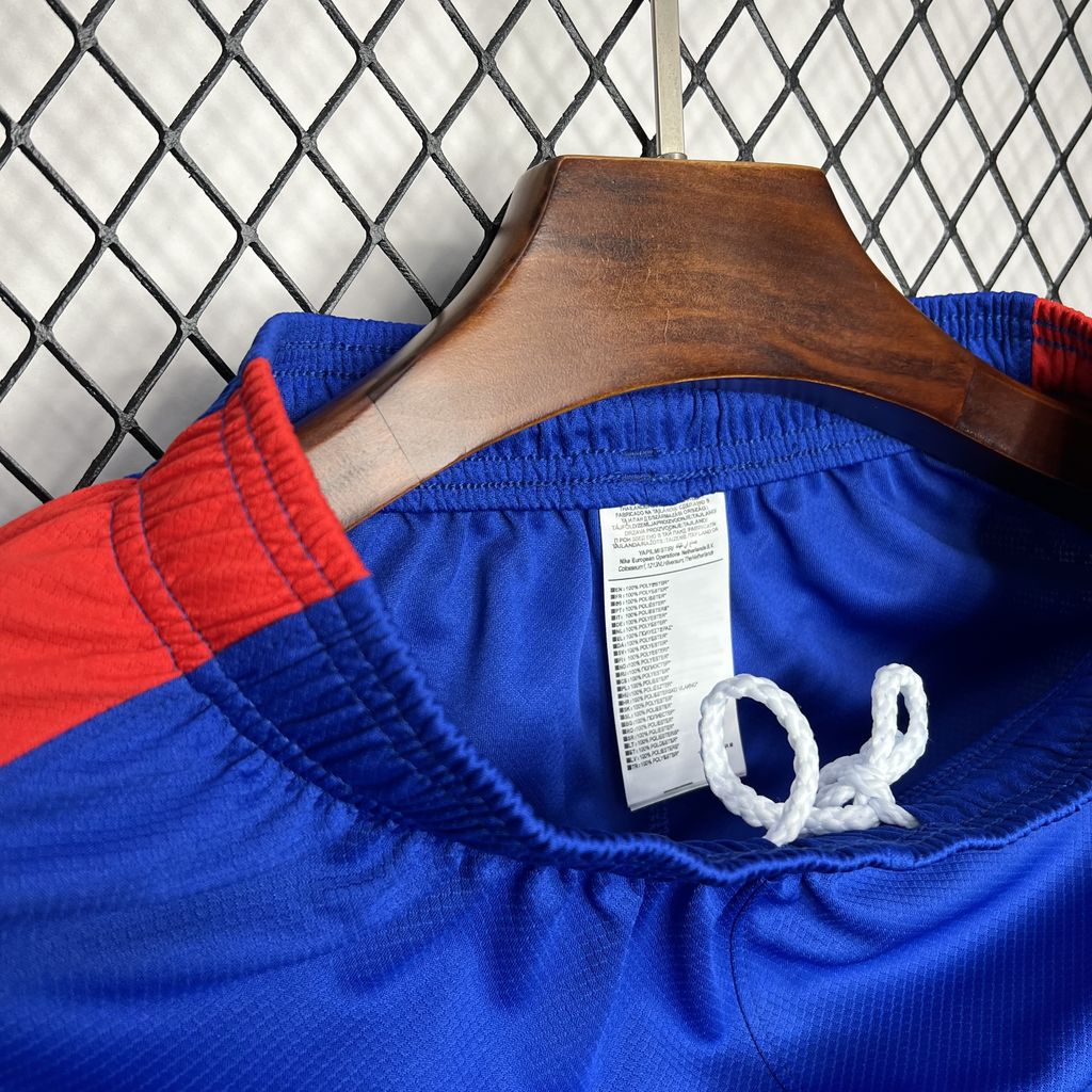 Atletico Madrid 24-25 Home Stadium Shorts - Fans Version - UnitedFutballJersey