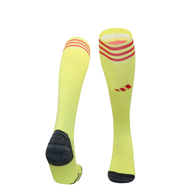 Arsenal 24-25 Goalkeeper GK Socks - Yellow - UnitedFutballJersey