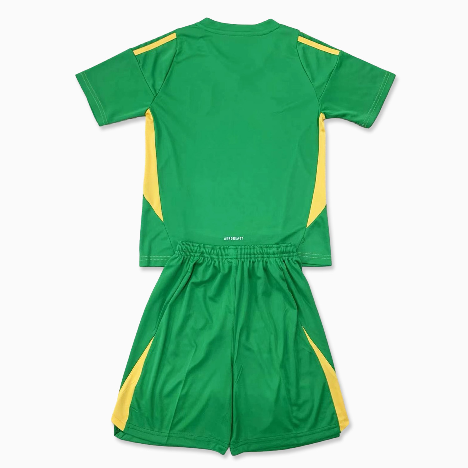 Spain 2024 Fruit Green Goalkeeper Kids Kit - UnitedFutballJersey