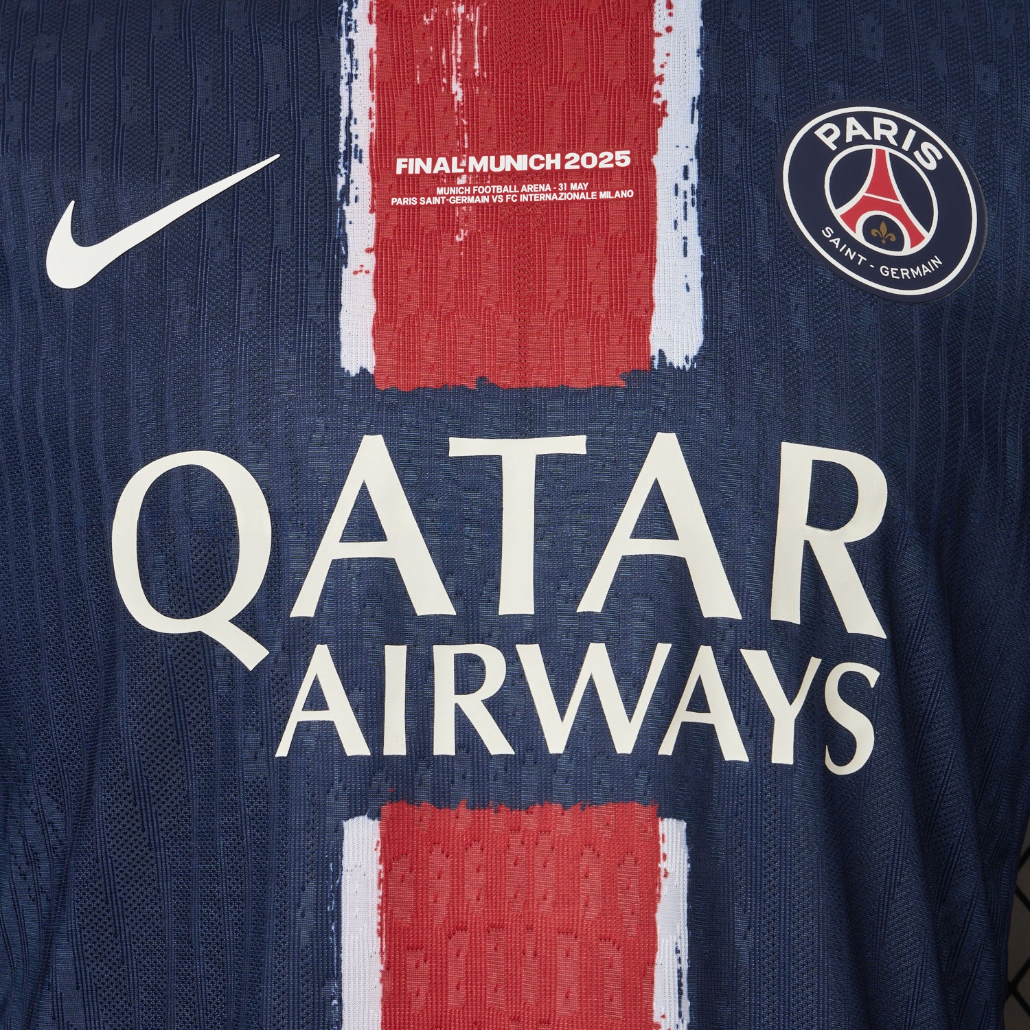 Paris Saint-Germain PSG 24-25 Home Champions League Final Jersey - Player Version - UnitedFutballJersey