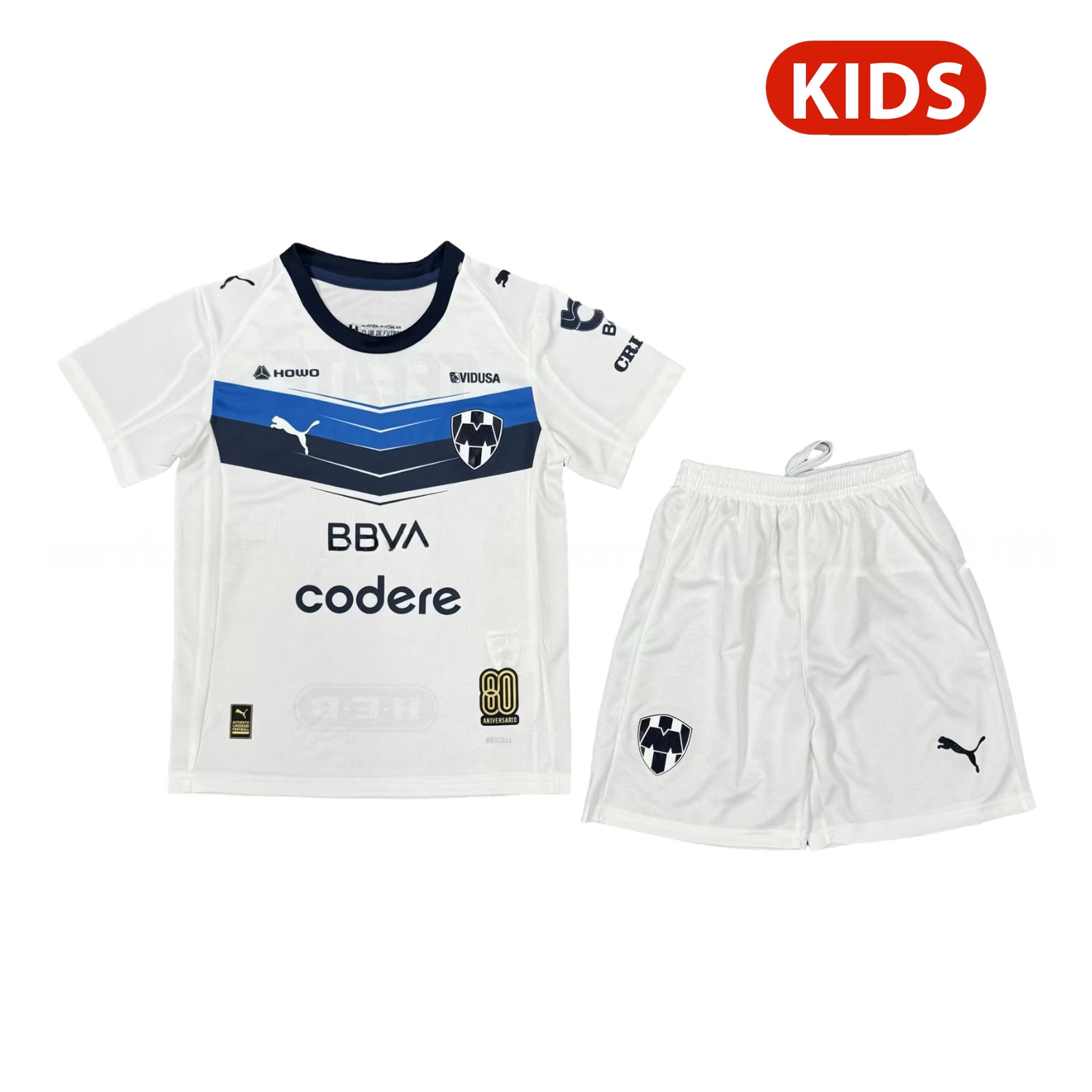 Rayados Monterrey 25-26 Away Kids Kit - UnitedFutballJersey