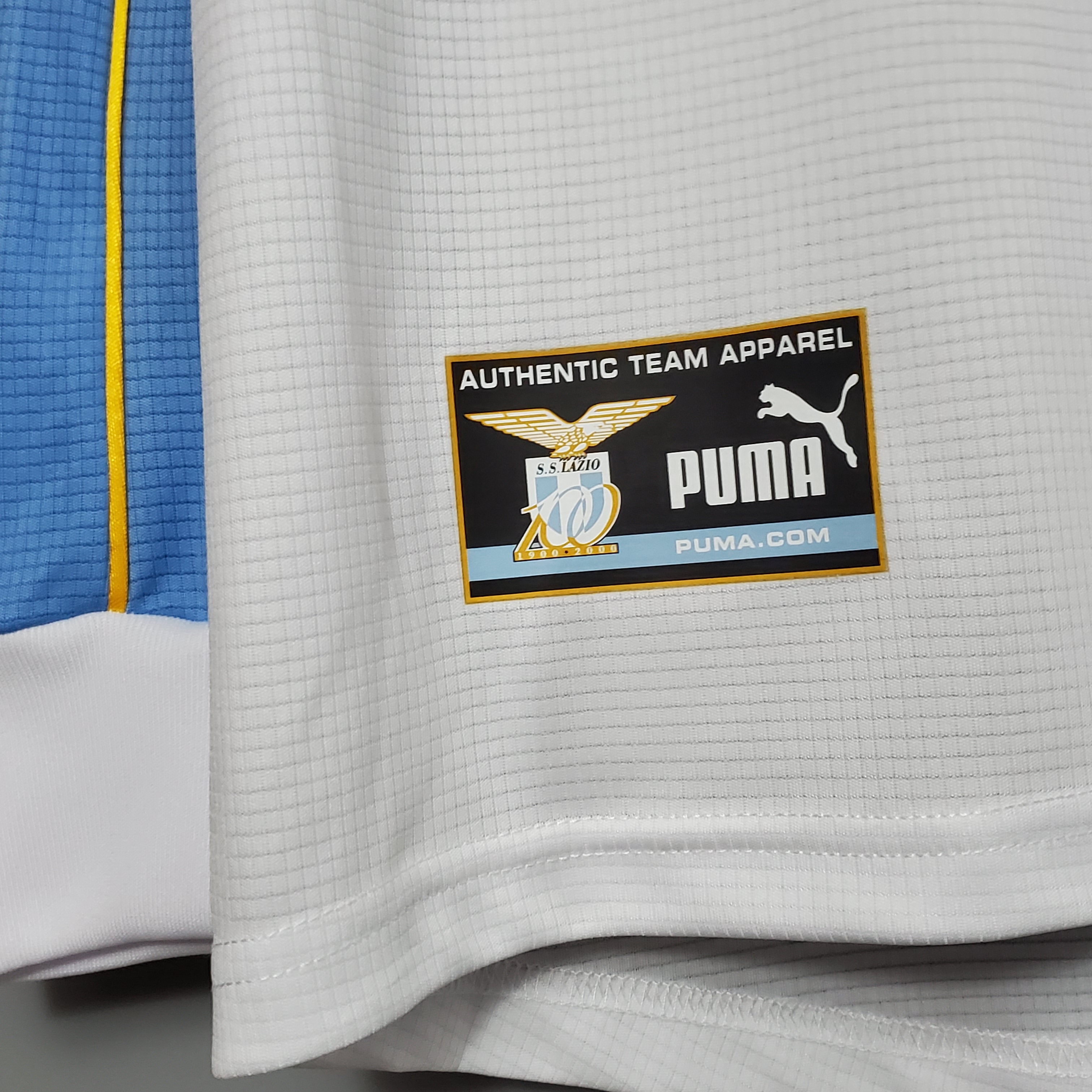Retro Lazio 1999-00 Centenary Home Stadium Long sleeve Jersey - UnitedFutballJersey