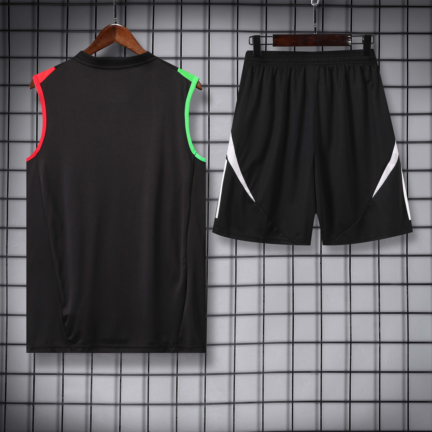 Arsenal 24-25 Vest Training Set - Black - UnitedFutballJersey