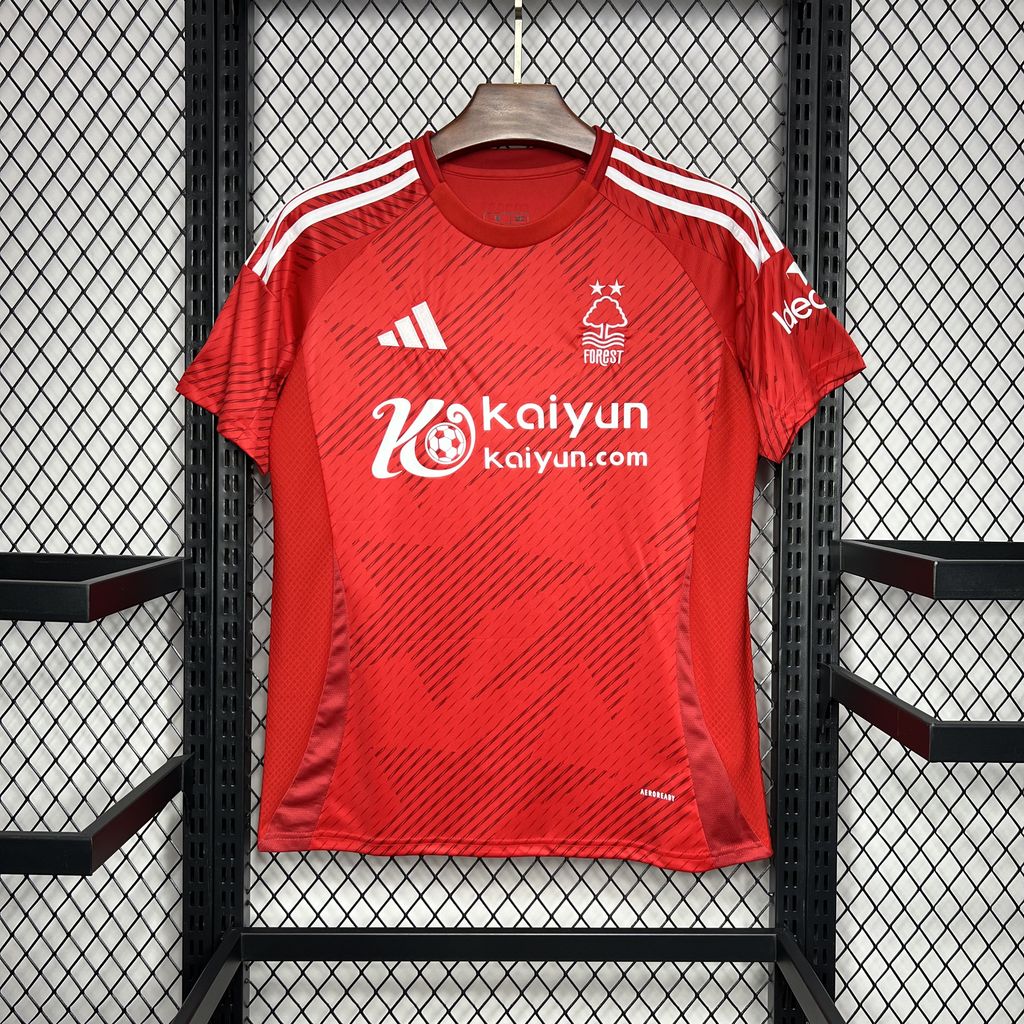 Nottingham Forest 24-25 Home Stadium Jersey - Fans Version - UnitedFutballJersey