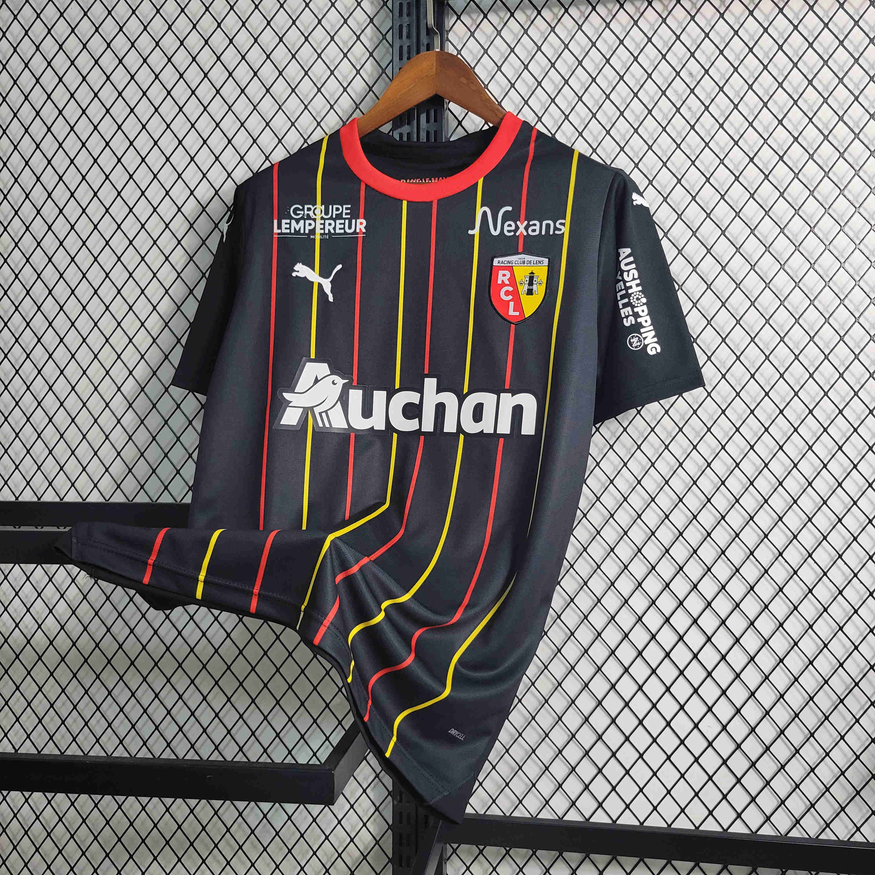 Lens 23-24 Away Stadium Jersey - Fans Version - UnitedFutballJersey