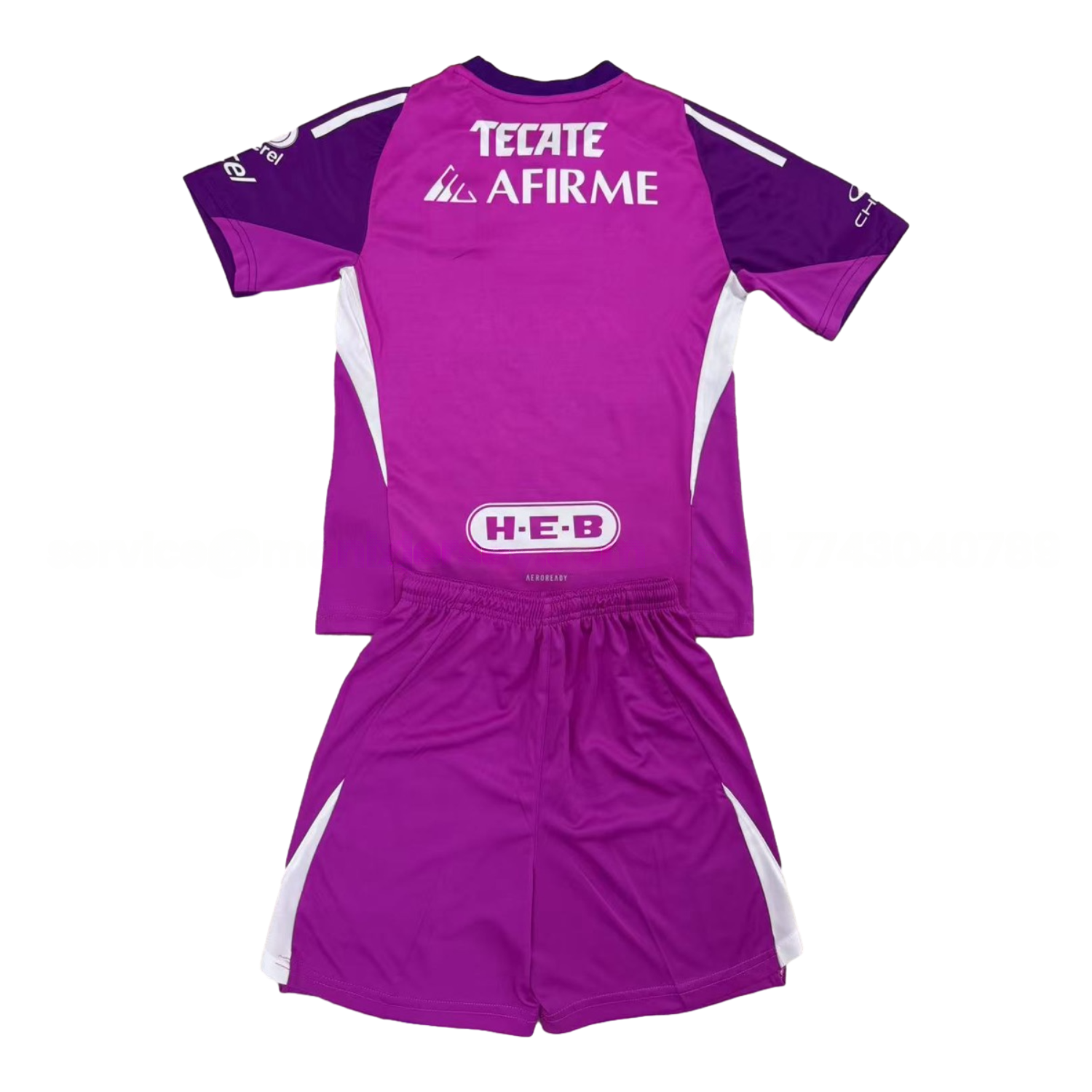 Tigres UANL 25-26 Purple Goalkeeper Kids Kit - UnitedFutballJersey