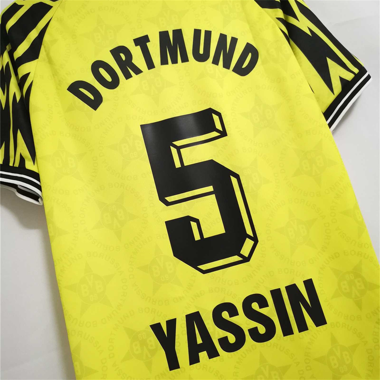 Dortmund Retro 94-95 Home Shirt - UnitedFutballJersey