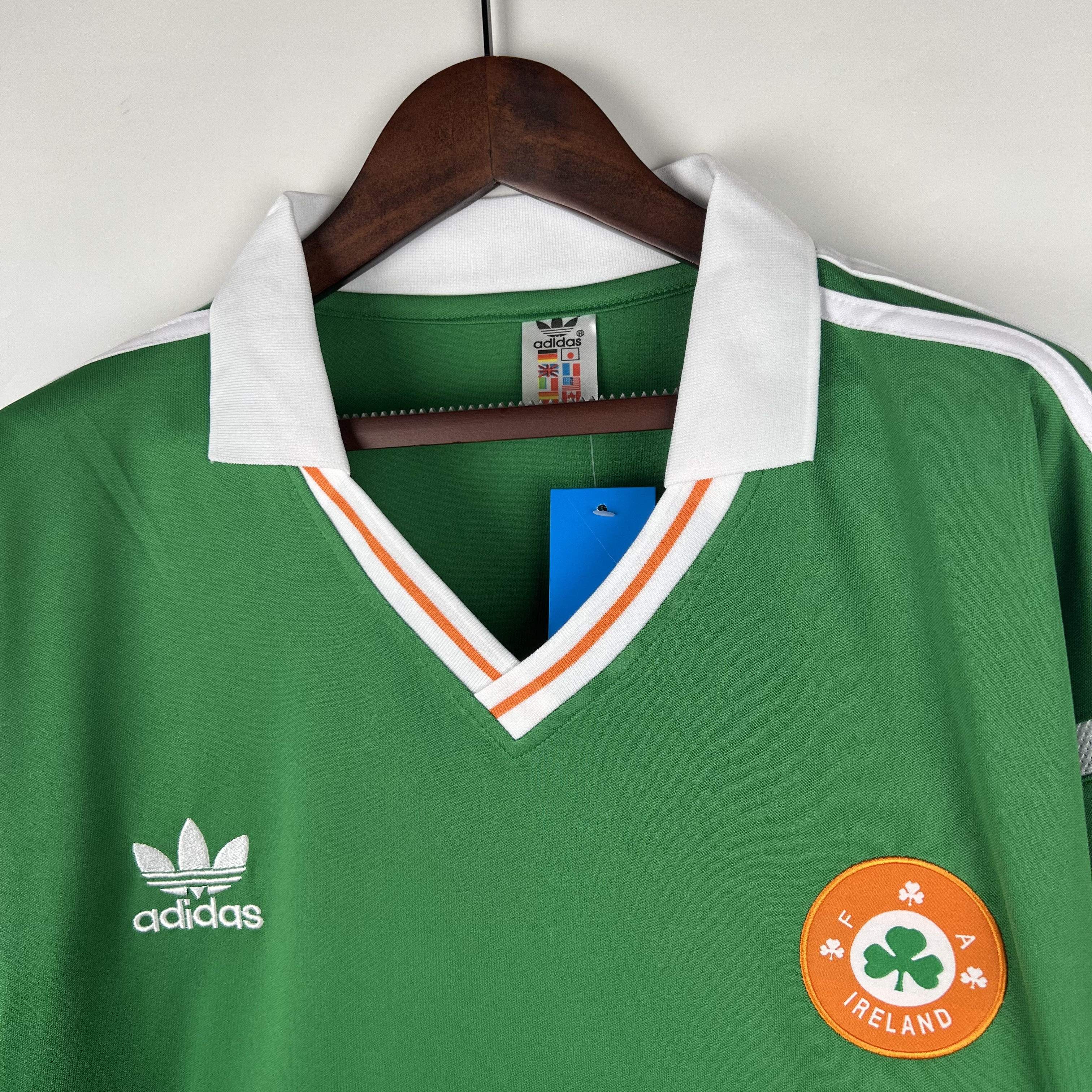 Retro Ireland 1998 Home Stadium Jersey - UnitedFutballJersey