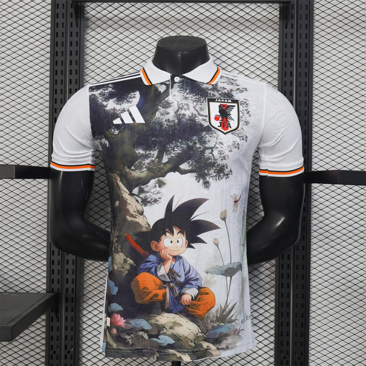 Japan 25-26 Son Goku Meditates Under The Tree Special Jersey - Player Version - UnitedFutballJersey