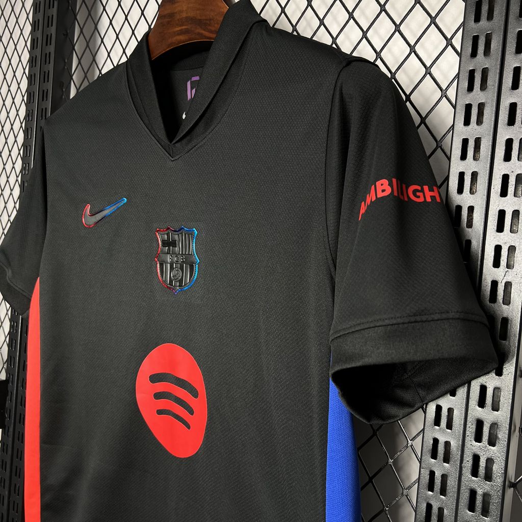 Barcelona 24-25 Away Jersey with Big Logo - Fans Version - UnitedFutballJersey