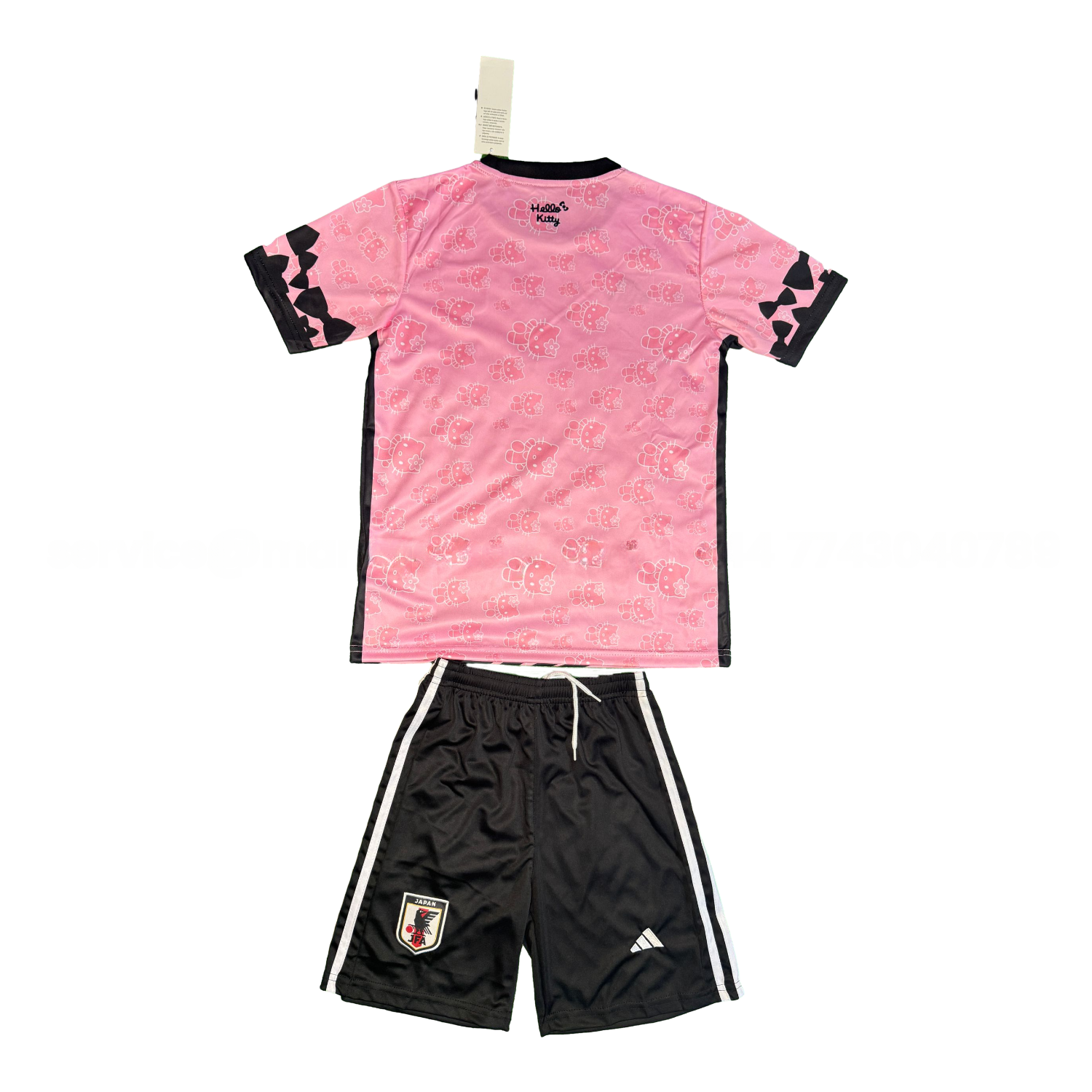 Japan 25-26 Hello Kitty Pink Special Kids Kit - UnitedFutballJersey