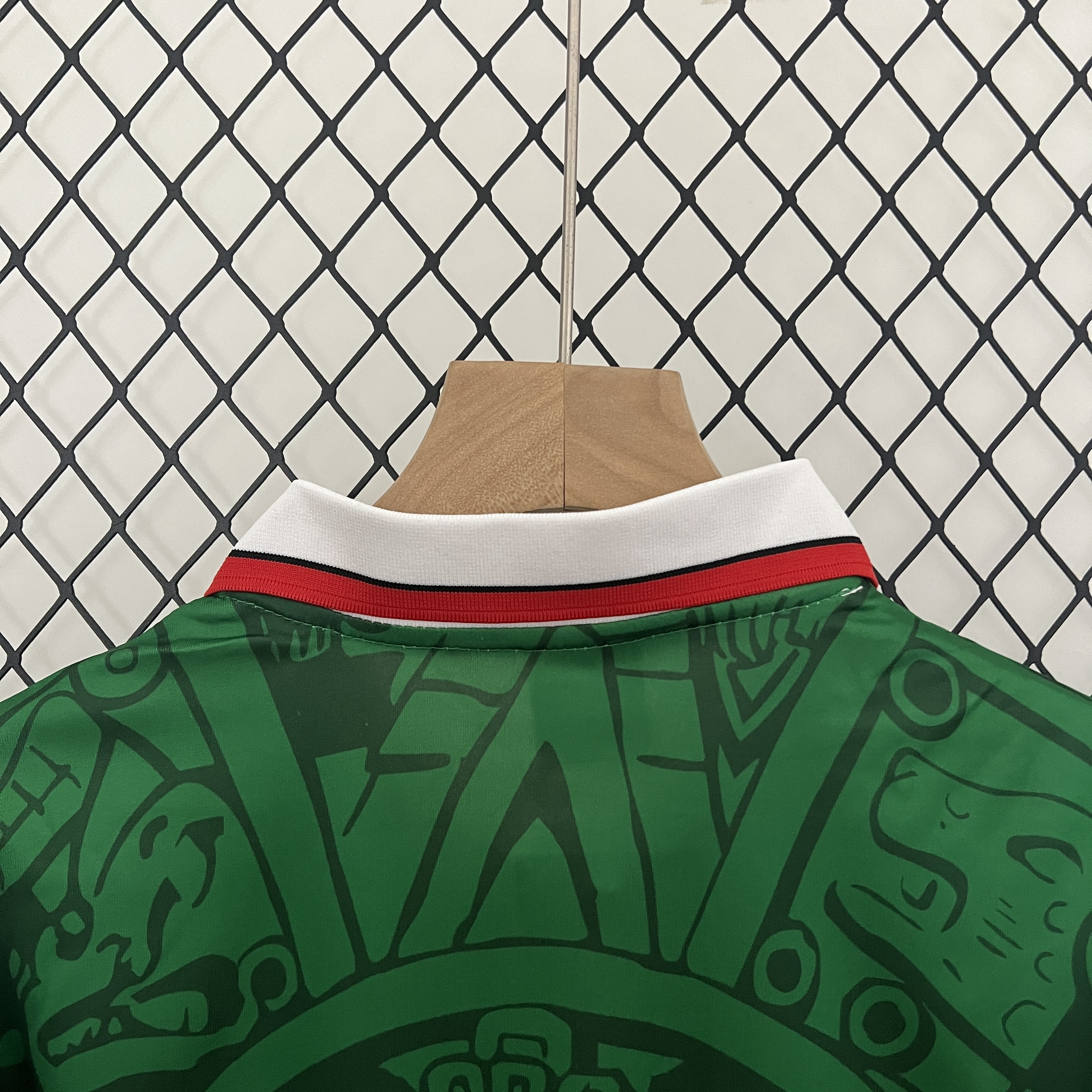 Retro Mexico 1998 Home Stadium Kids Kit - UnitedFutballJersey