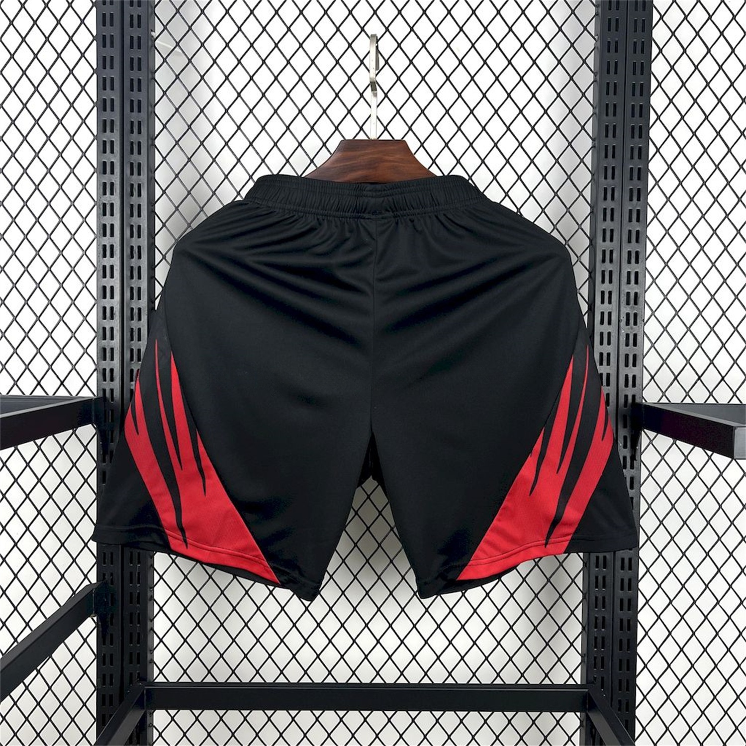 Flamengo 25-26 Away Black Shorts - Fans Version - UnitedFutballJersey
