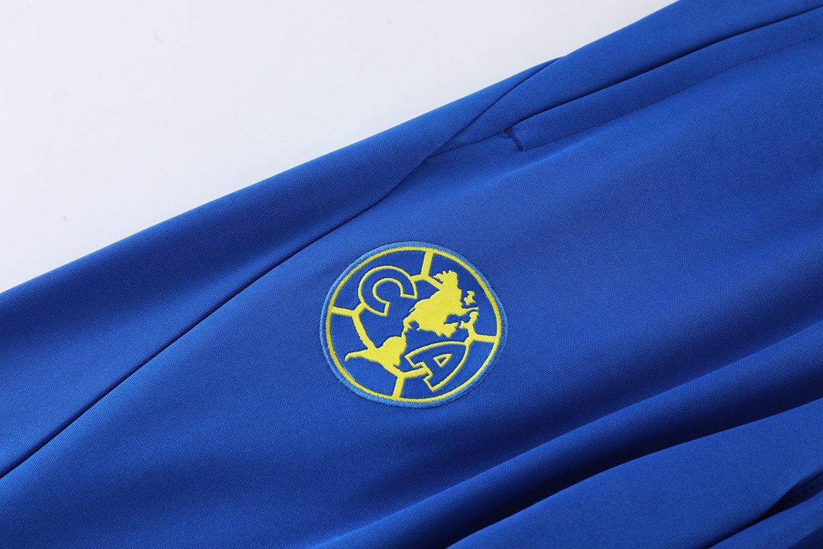 Club America 23-24 Long Sleeve Training Set -Dark blue - UnitedFutballJersey