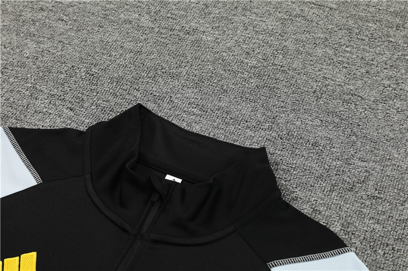Lyon 23-24 Long Sleeve Training Set -Black - UnitedFutballJersey
