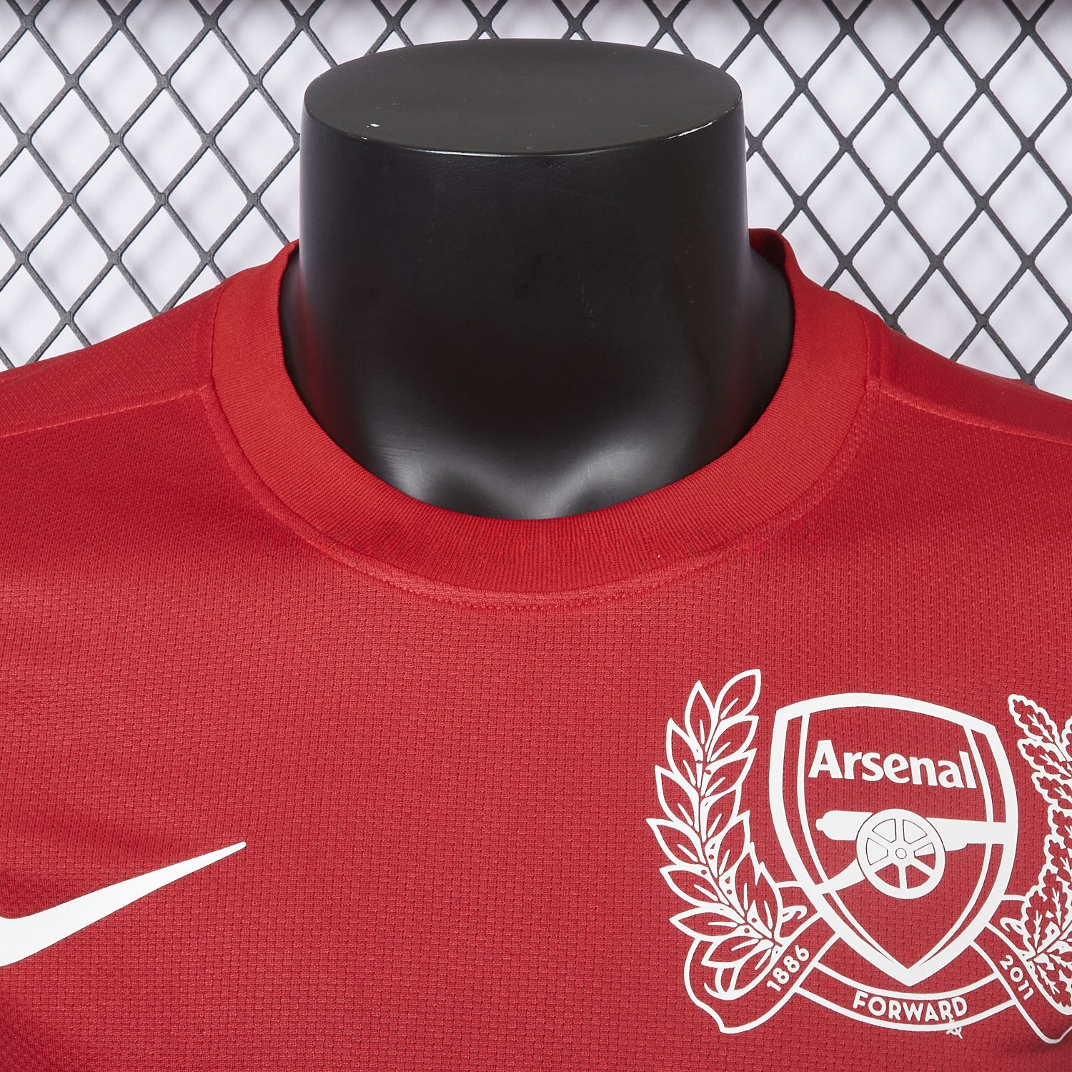 Retro Arsenal 2011-12 Home Long Sleeve Jersey - Player Version - UnitedFutballJersey
