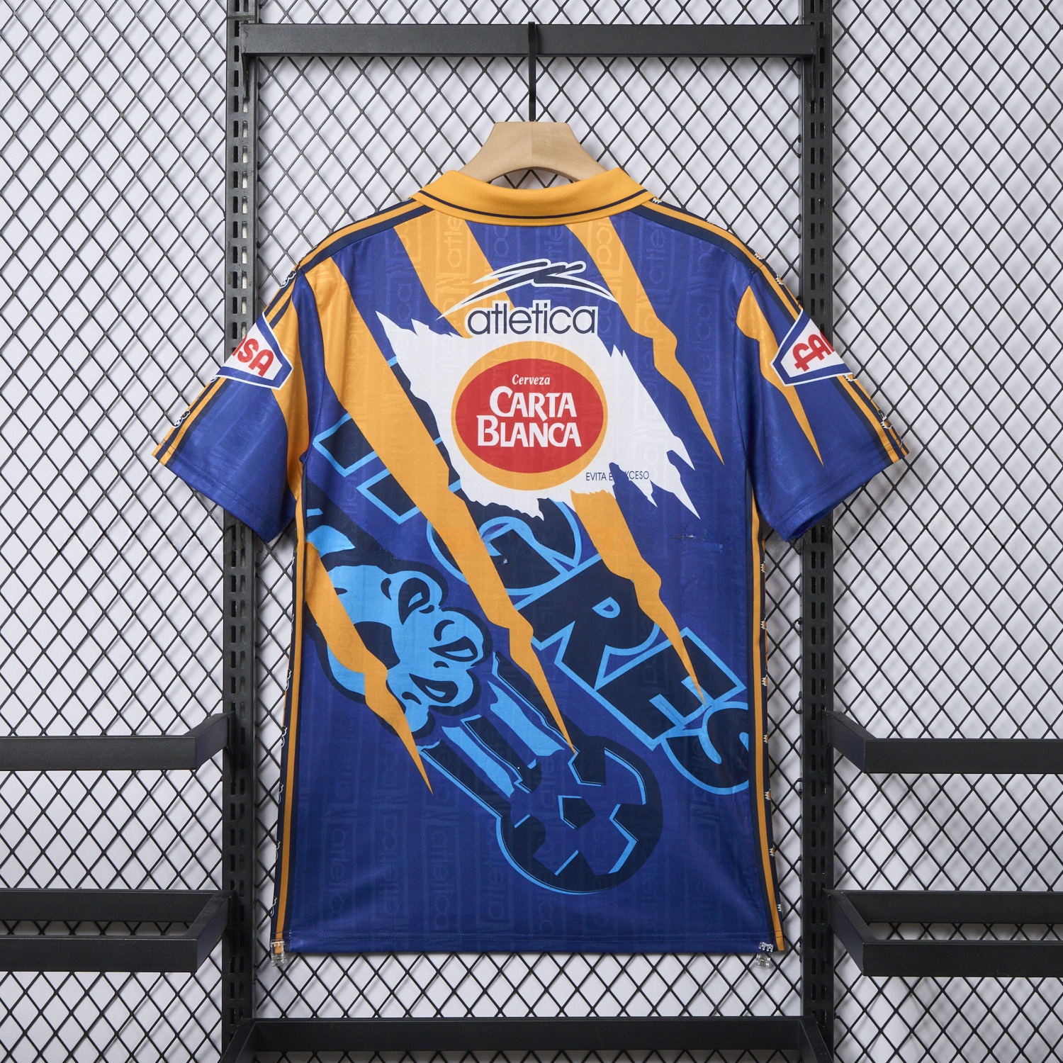 Retro Tigres UANL 1997-98 Away Jersey - UnitedFutballJersey