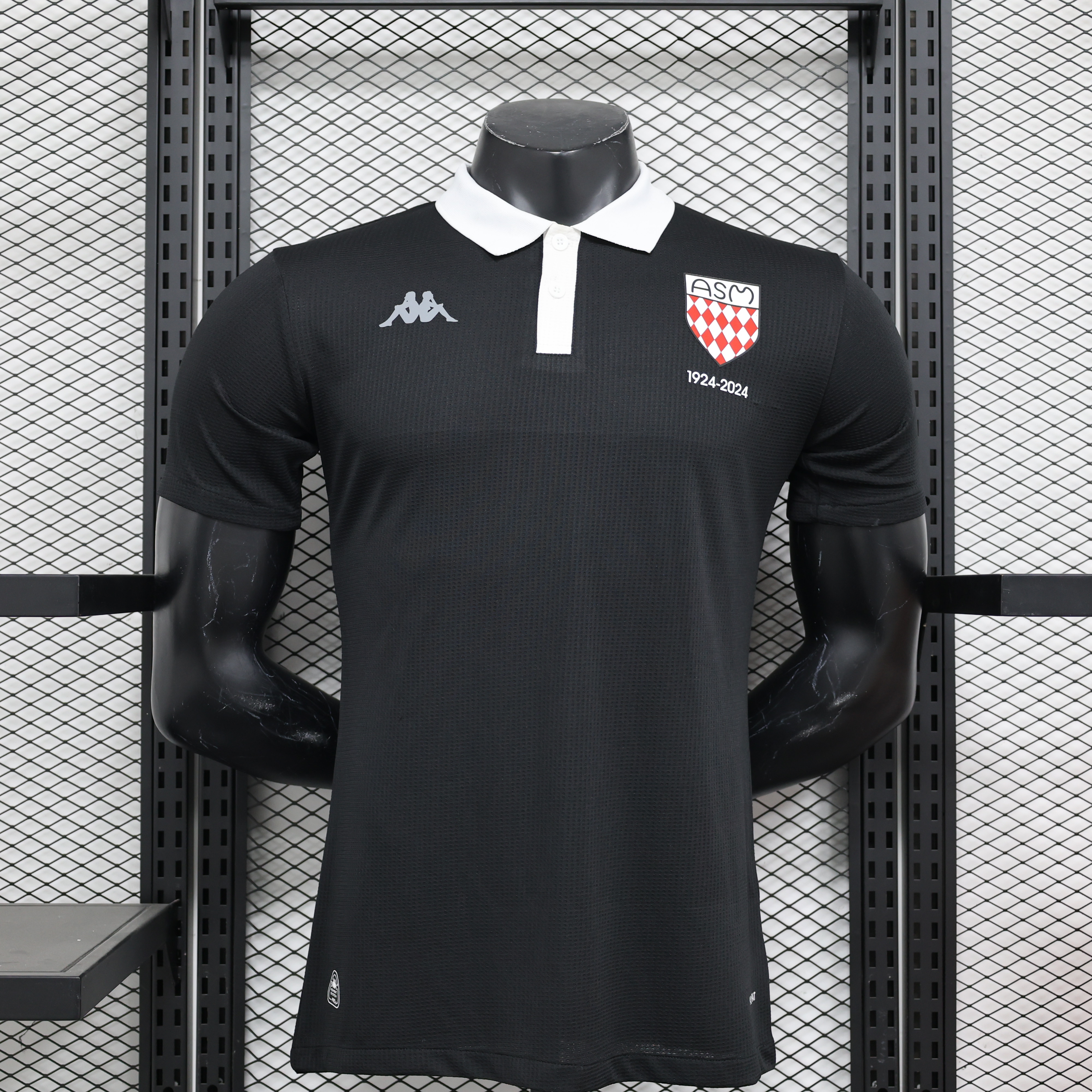 AS Monaco 24-25 100th Anniversary Jersey - Player Version - UnitedFutballJersey
