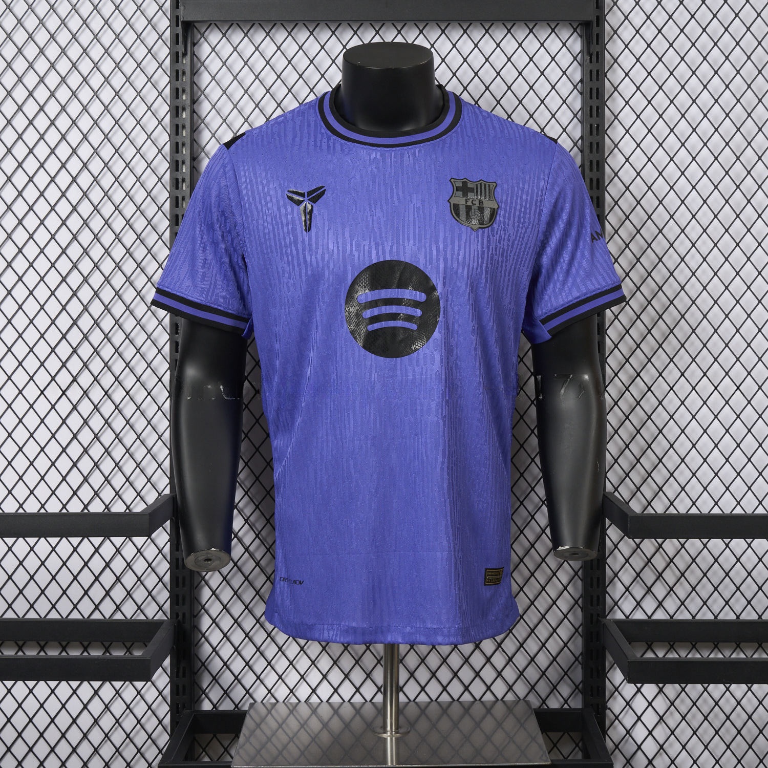 Barcelona X KB 25-26 Purple Special Jersey - Player Version - UnitedFutballJersey