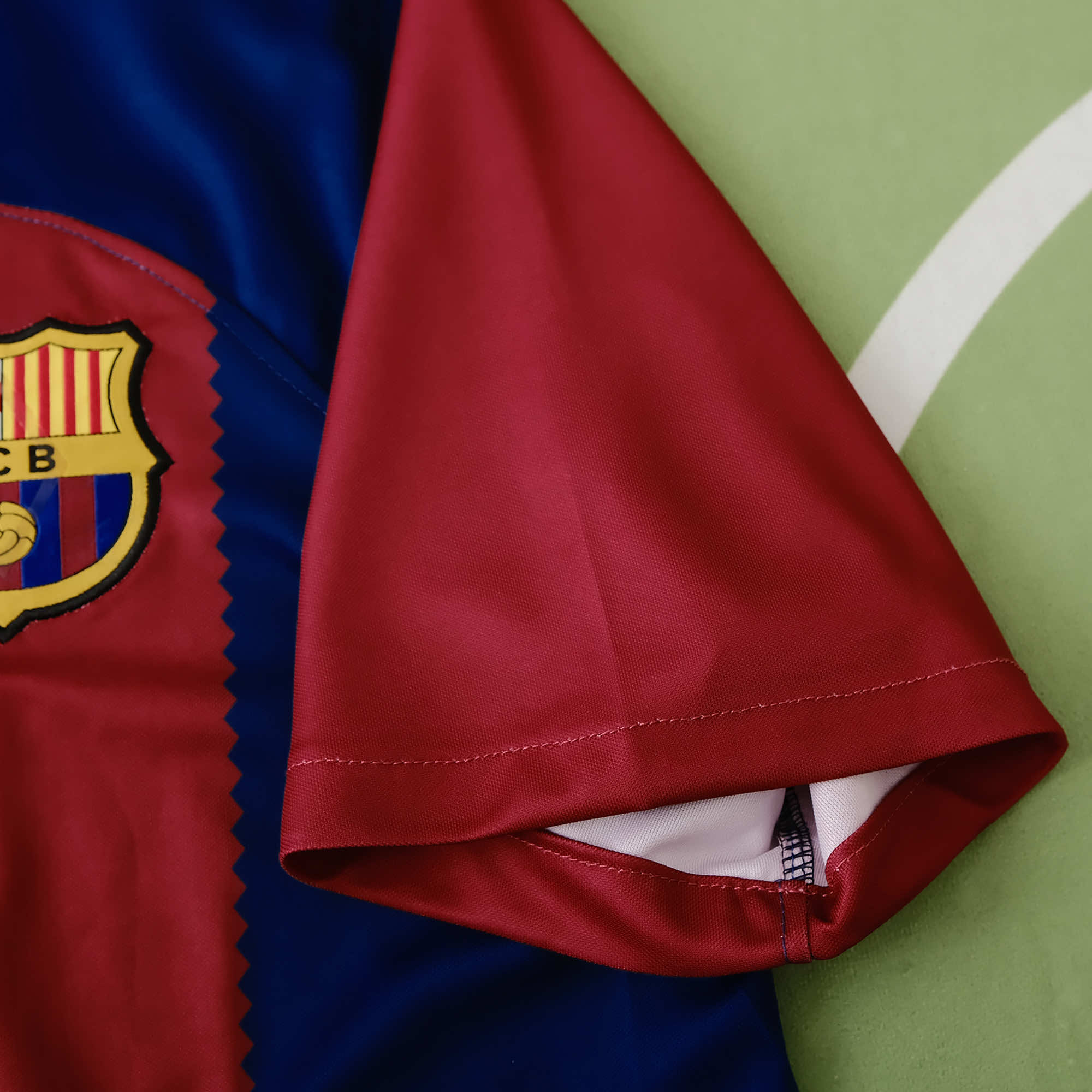 Barcelona X RS Iconic Tongue Jersey - Fans Version - UnitedFutballJersey