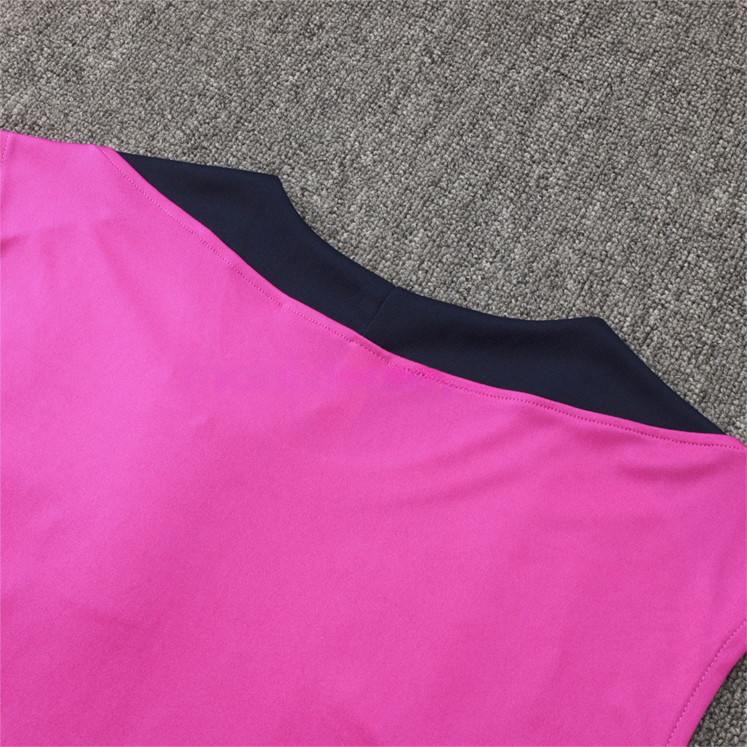 Barcelona 25-26 Vest Training Set - Purple Pink Vest and Black Shorts - UnitedFutballJersey