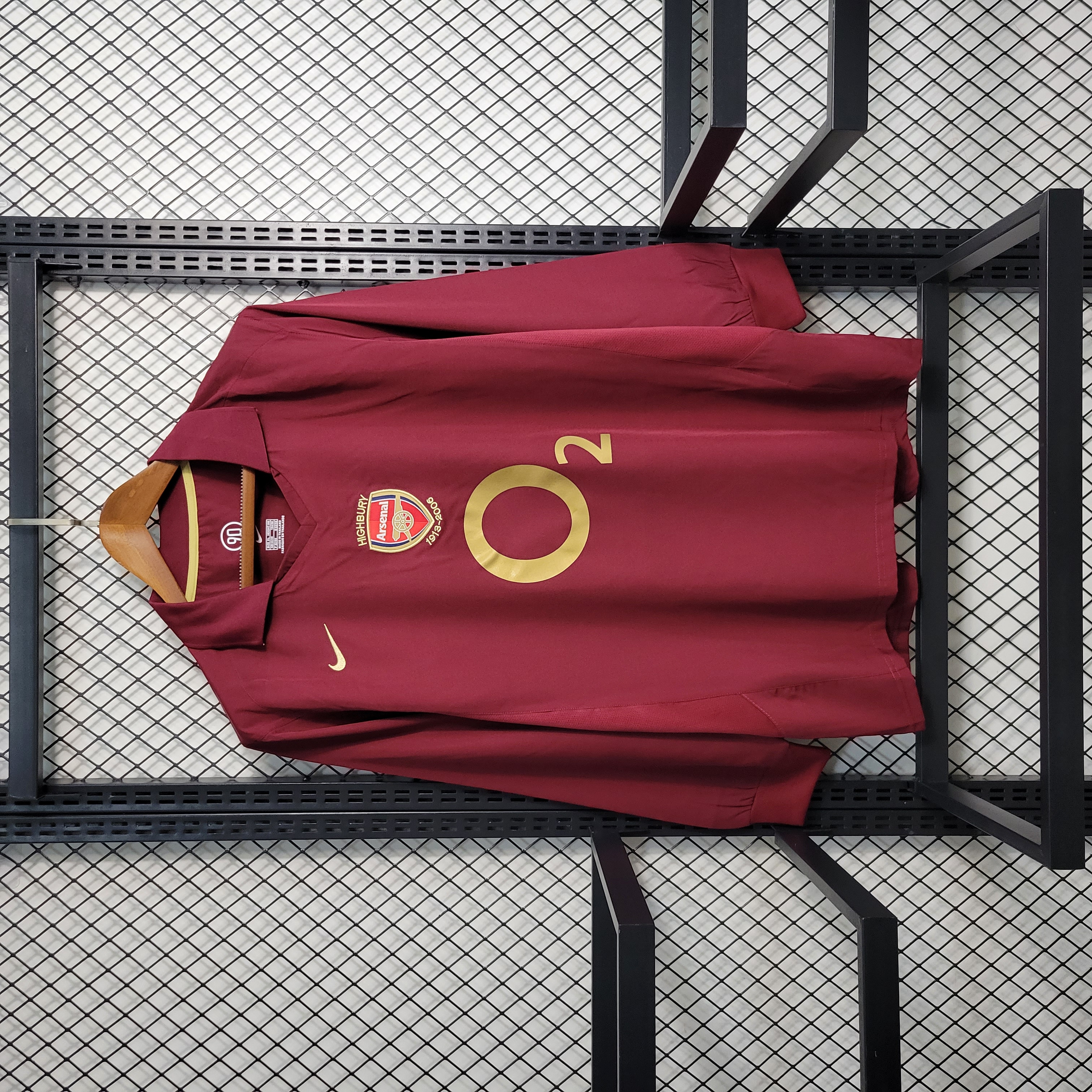 Arsenal Retro 05-06 Home Stadium Long Sleeve Jersey - UnitedFutballJersey
