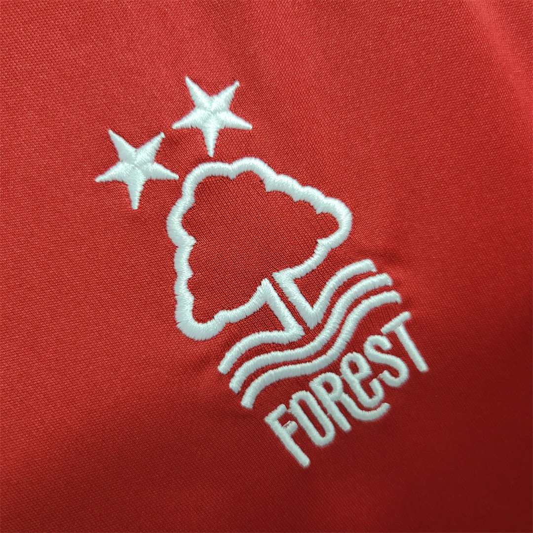 Nottingham Forest 23-24 Home Stadium Jersey - Fans Version - UnitedFutballJersey