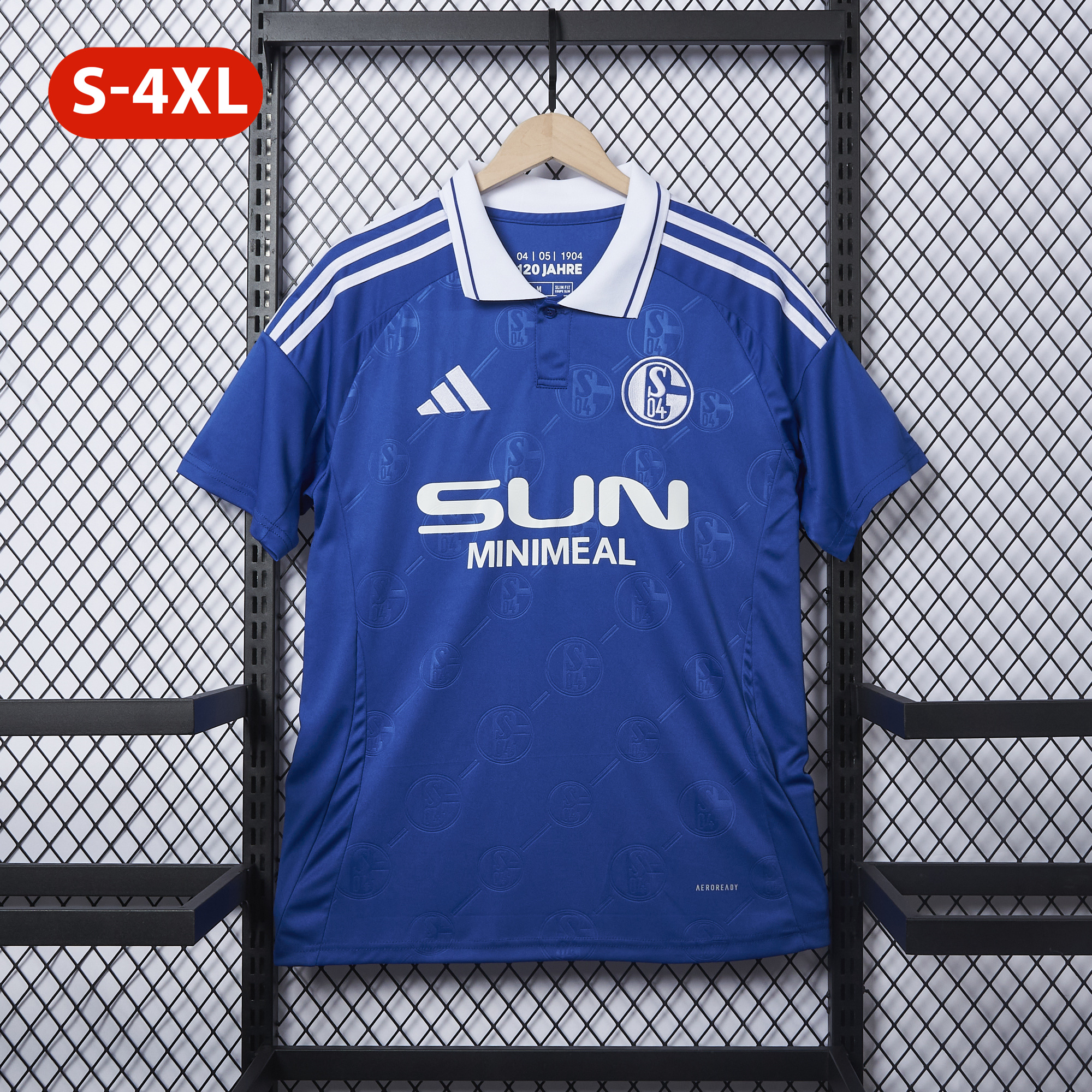 Schalke 04 24-25 Home Stadium Jersey - Fans Version - UnitedFutballJersey