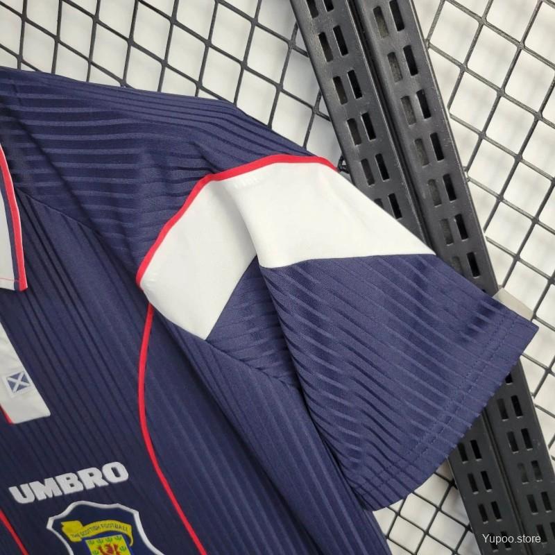 Retro S-c-o.t l.a-n.d 1996-98 Home Jersey - UnitedFutballJersey