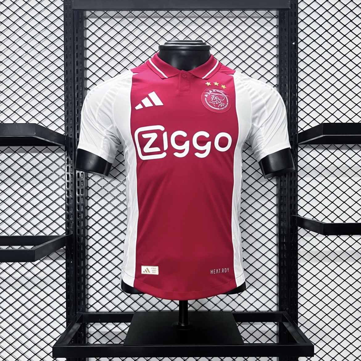 Ajax 24-25 Home Stadium Jersey - Player Version - UnitedFutballJersey