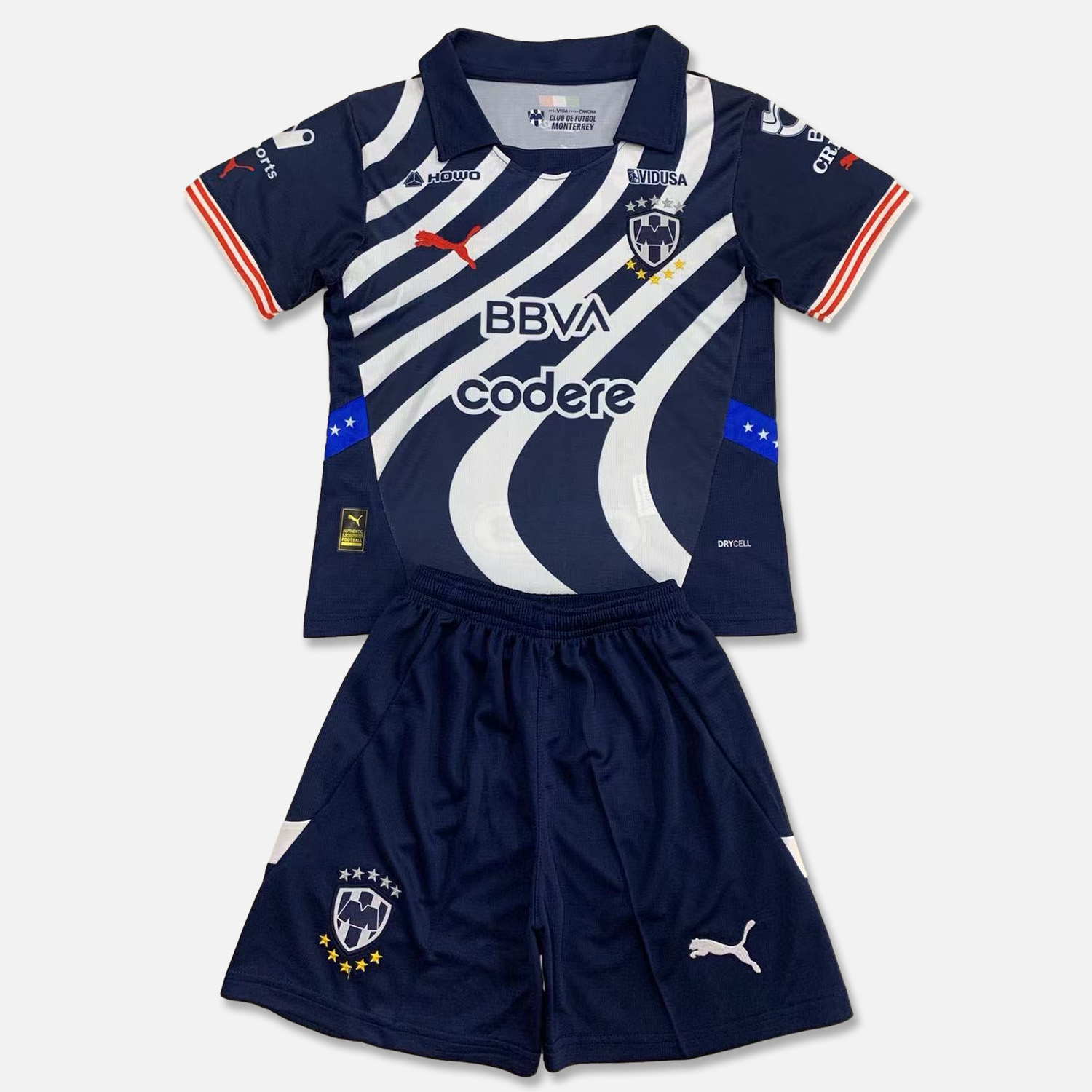 Rayados Monterrey 24-25 Cup Edition Kids Kit - UnitedFutballJersey