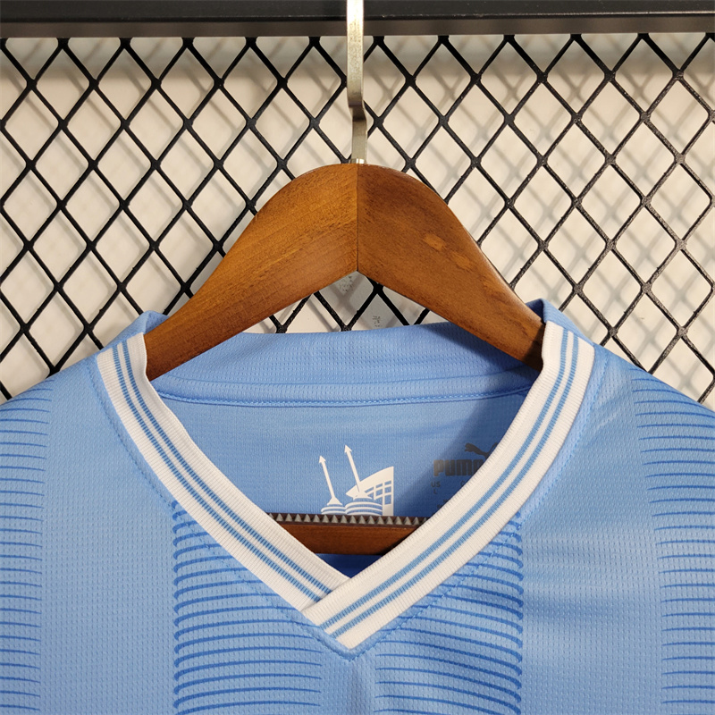 Manchester City 23-24 Home Jersey - Fans Version - UnitedFutballJersey