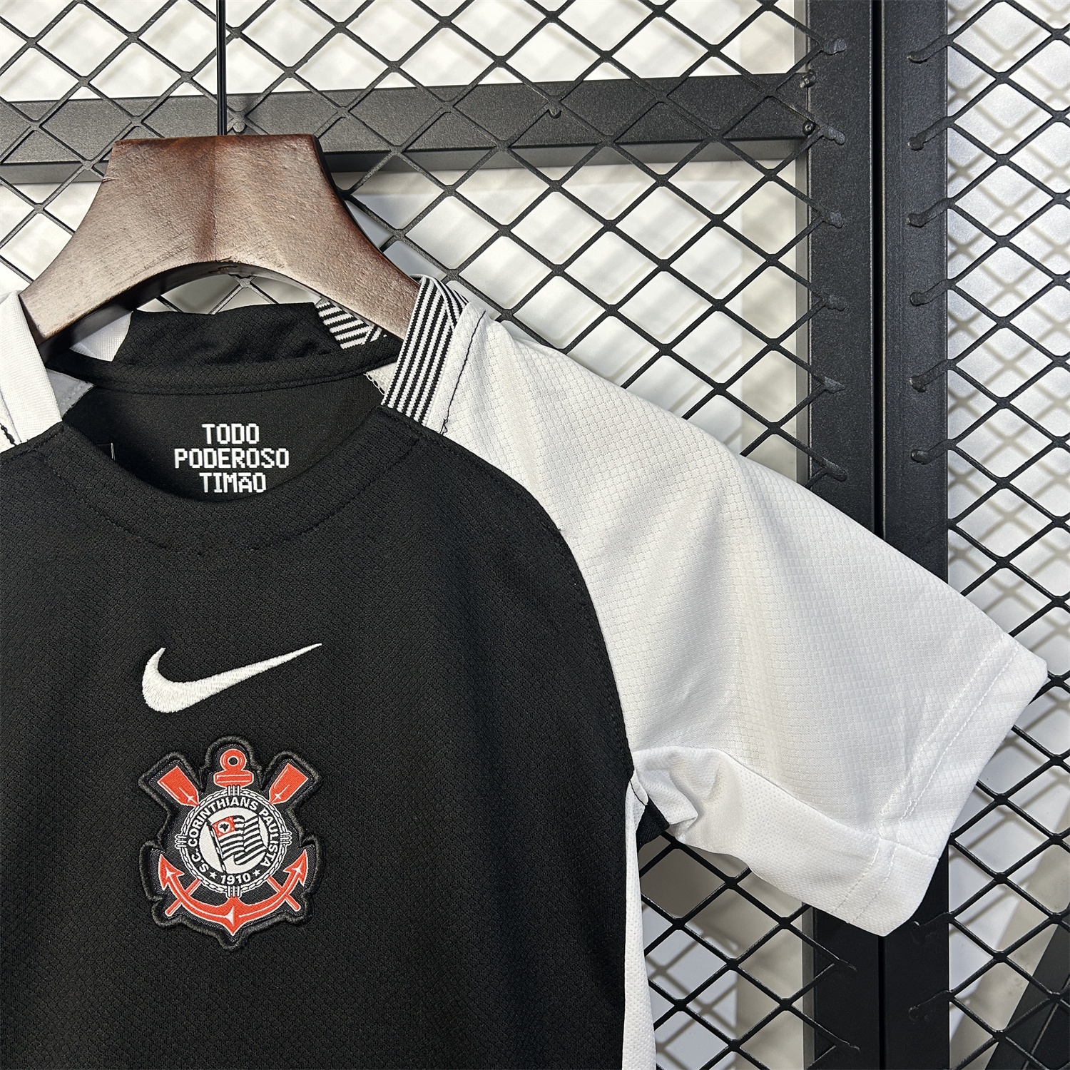 Corinthians 25-26 Home Kids Kit - UnitedFutballJersey