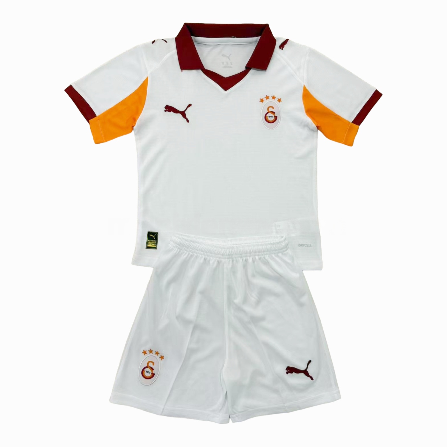Galatasaray 25-26 Away Unsponsored Men's Adult Jersey Set - Fans Version - UnitedFutballJersey