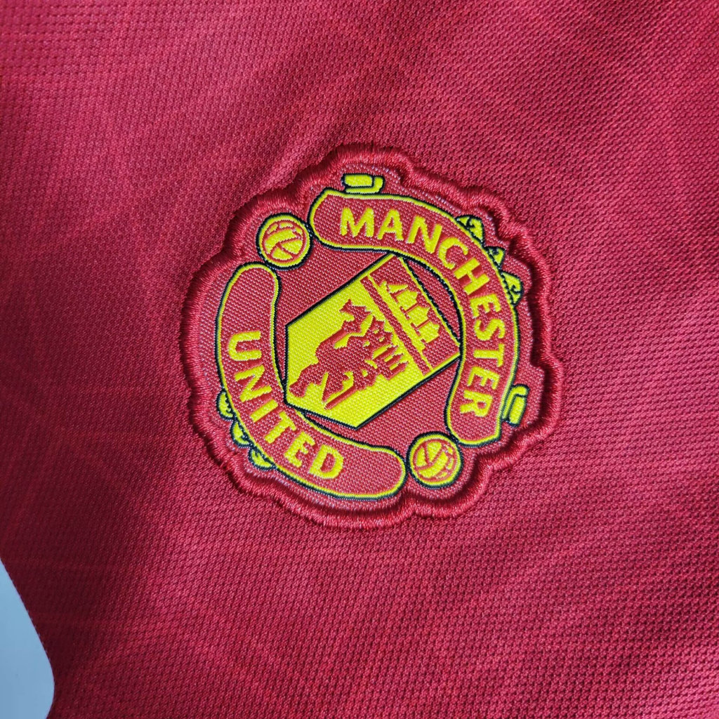 Manchester United 23-24 Home Stadium Long Sleeve Kids Kit - UnitedFutballJersey