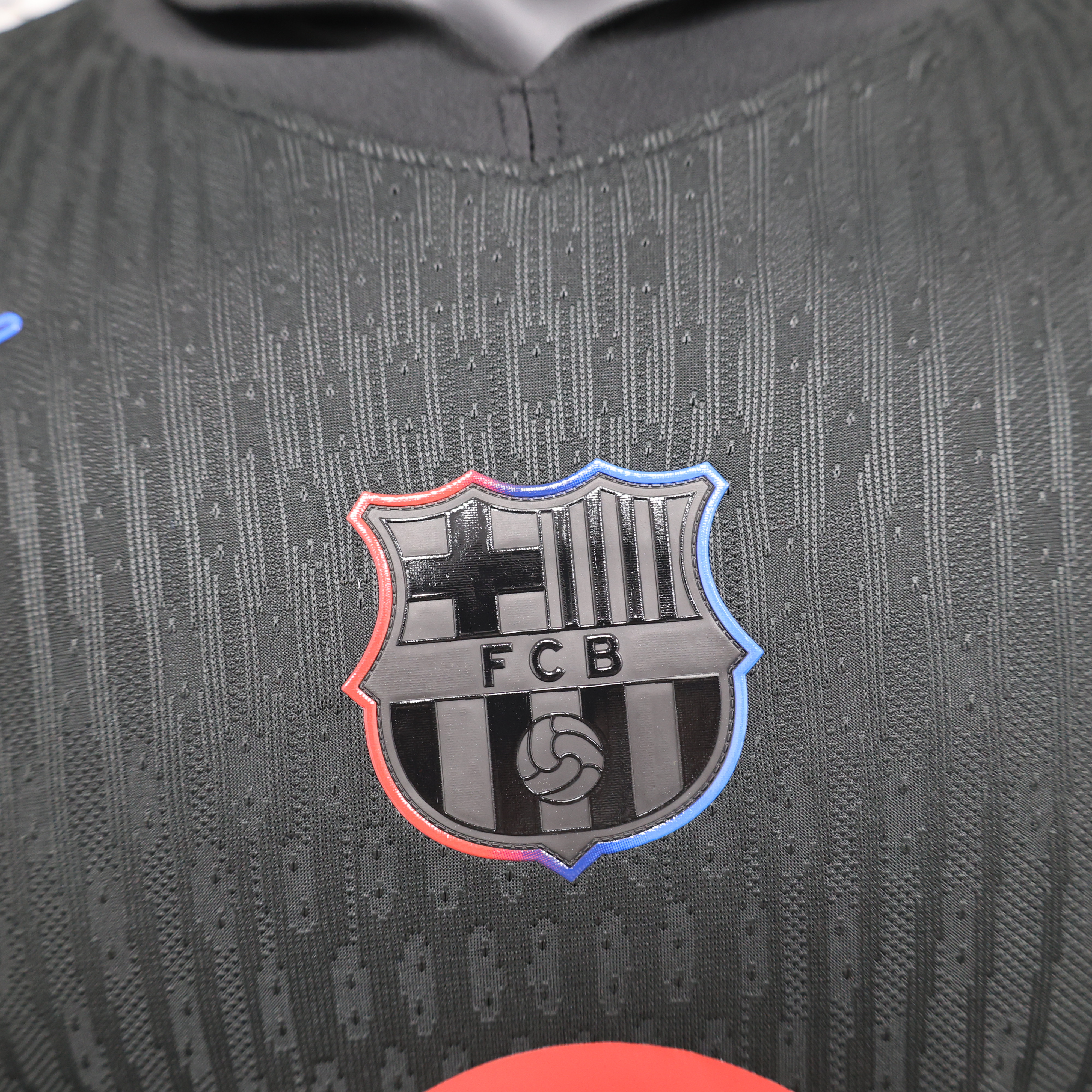 B.A.R.S.A 24-25 Away Long Sleeve Jersey with Big Logo - Player Version - UnitedFutballJersey