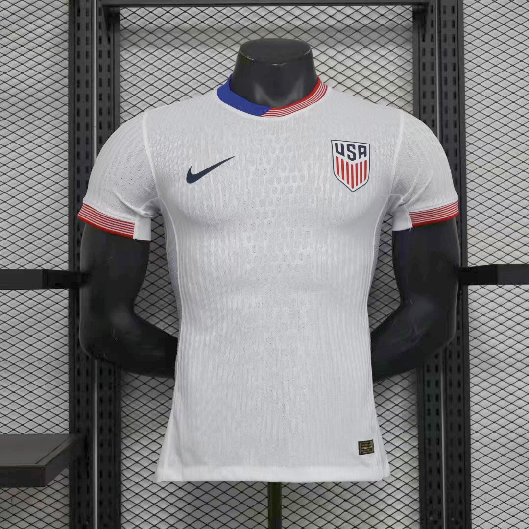 United States USA 2024 Home Stadium Jersey - Player Version - UnitedFutballJersey