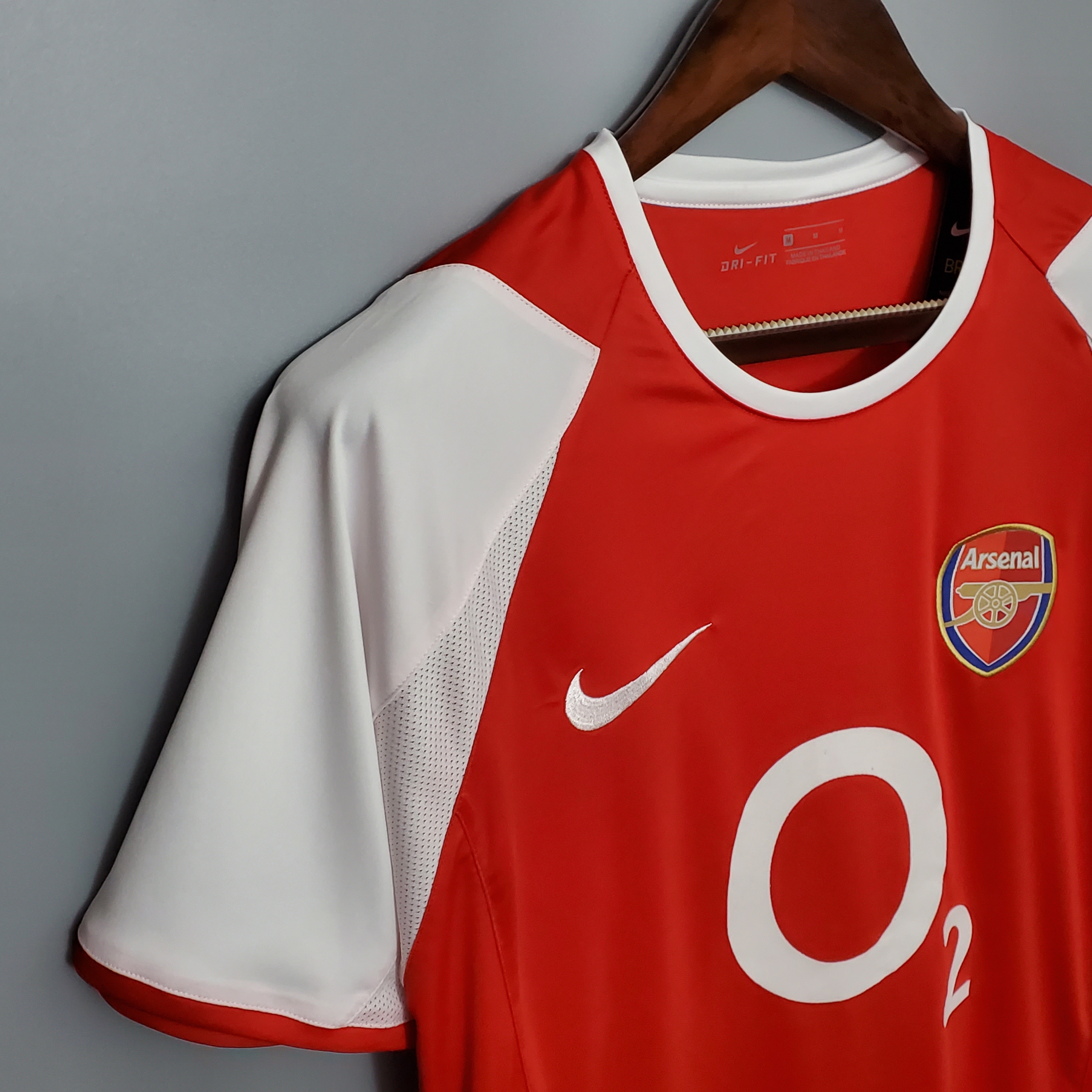 Arsenal Retro 02-04 Home Stadium Jersey - UnitedFutballJersey
