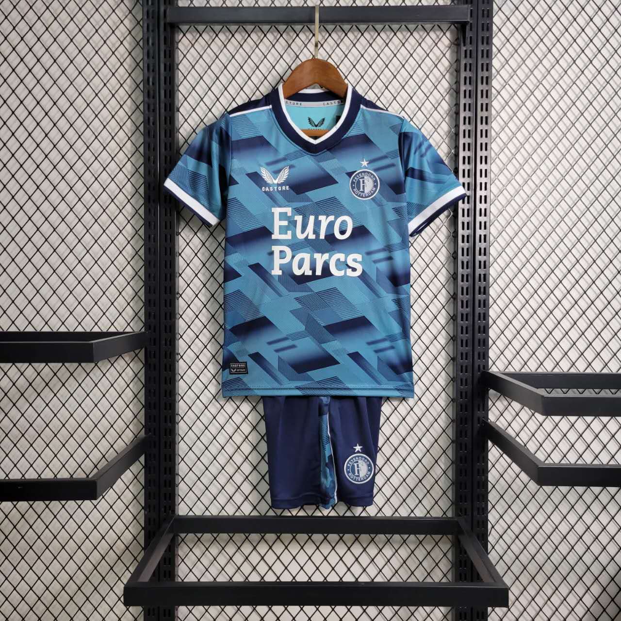 Feyenoord 23-24 Away Stadium Kids Kit - UnitedFutballJersey