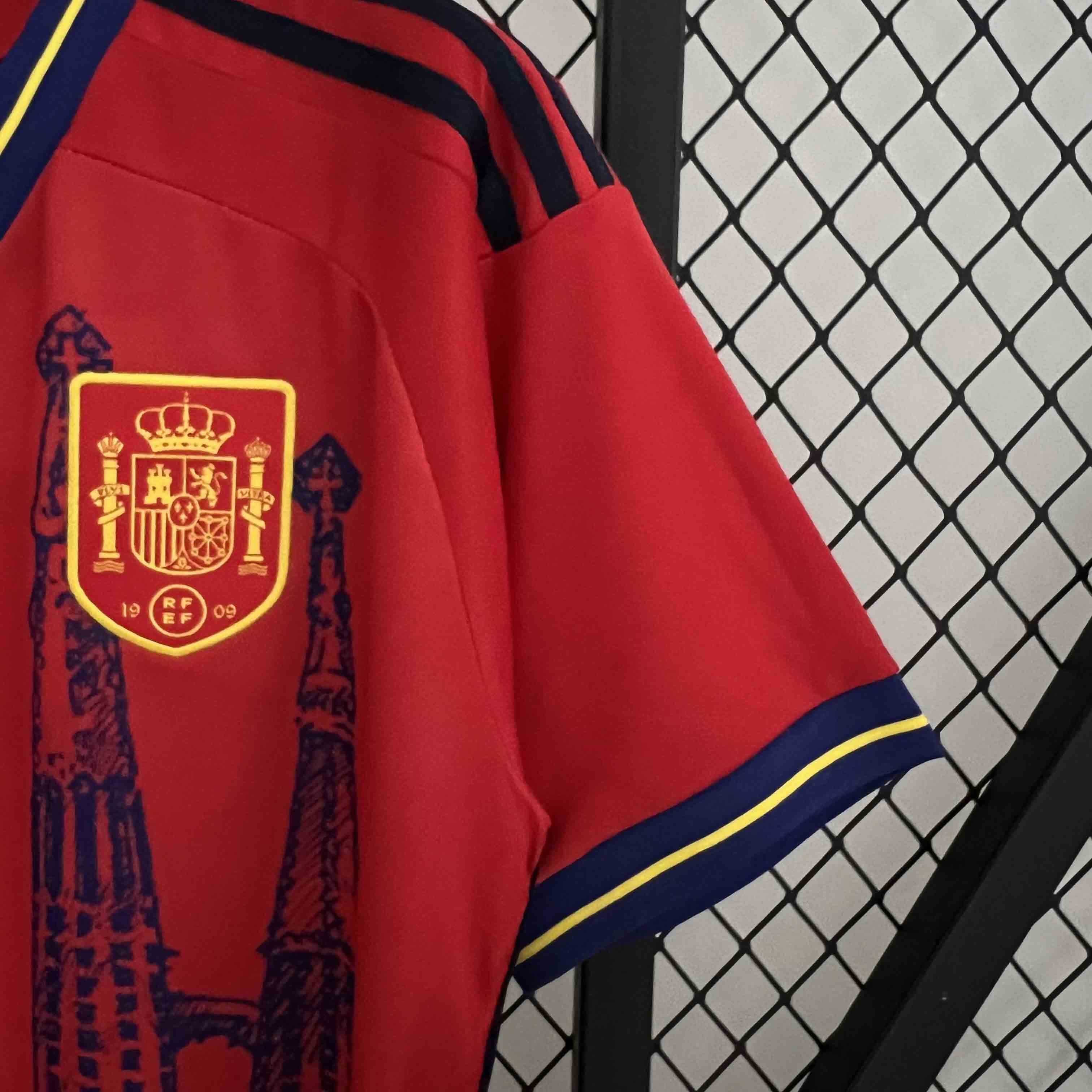Spain 23-24 Sagrada Família Special Edition Jersey - Fans Version - UnitedFutballJersey