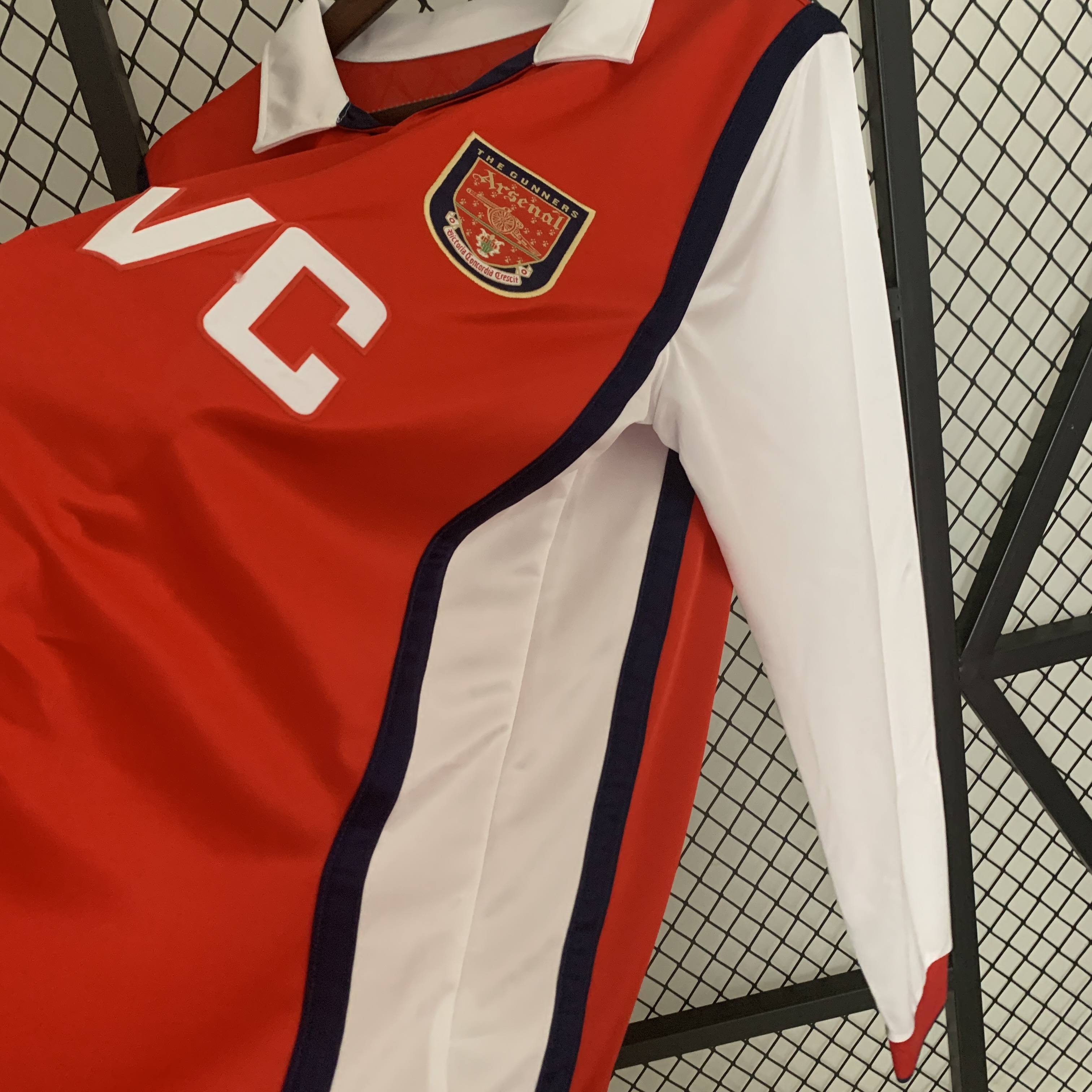 Retro Arsenal 98-99 Home Long Sleeve Jersey - UnitedFutballJersey