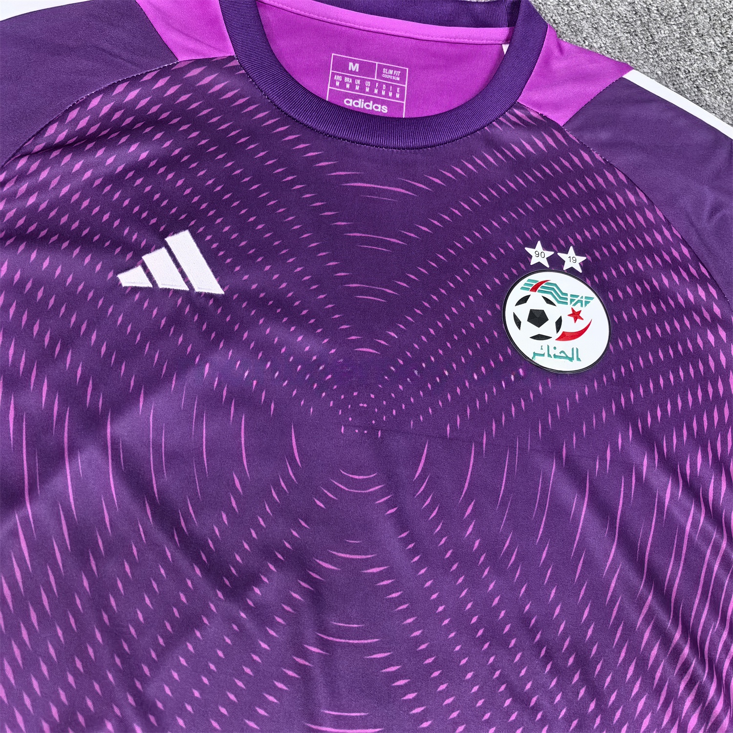 Algeria 25-26 Purple Goalkeeper Jersey - Fans Version - UnitedFutballJersey