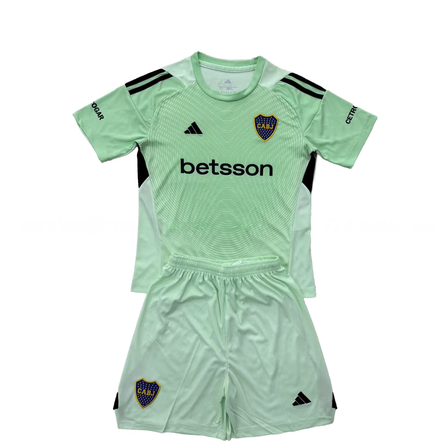 Boca Juniors 25-26 Green Goalkeeper Men's Adult Jersey Set - Fans Version - UnitedFutballJersey
