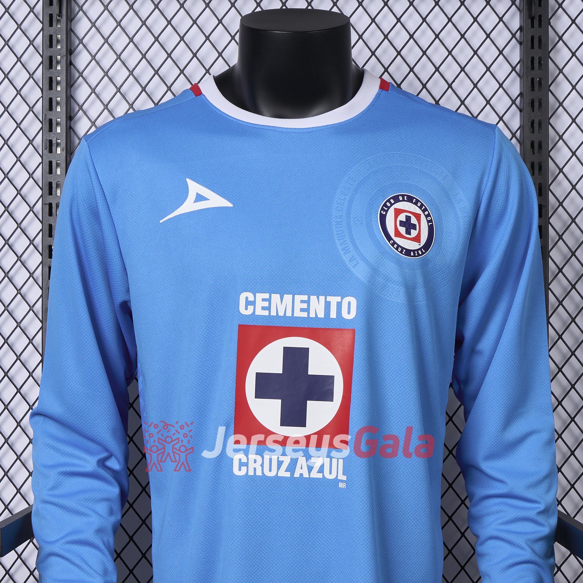 Cruz Azul 24-25 Home Long Sleeve Jersey - Player Version - UnitedFutballJersey