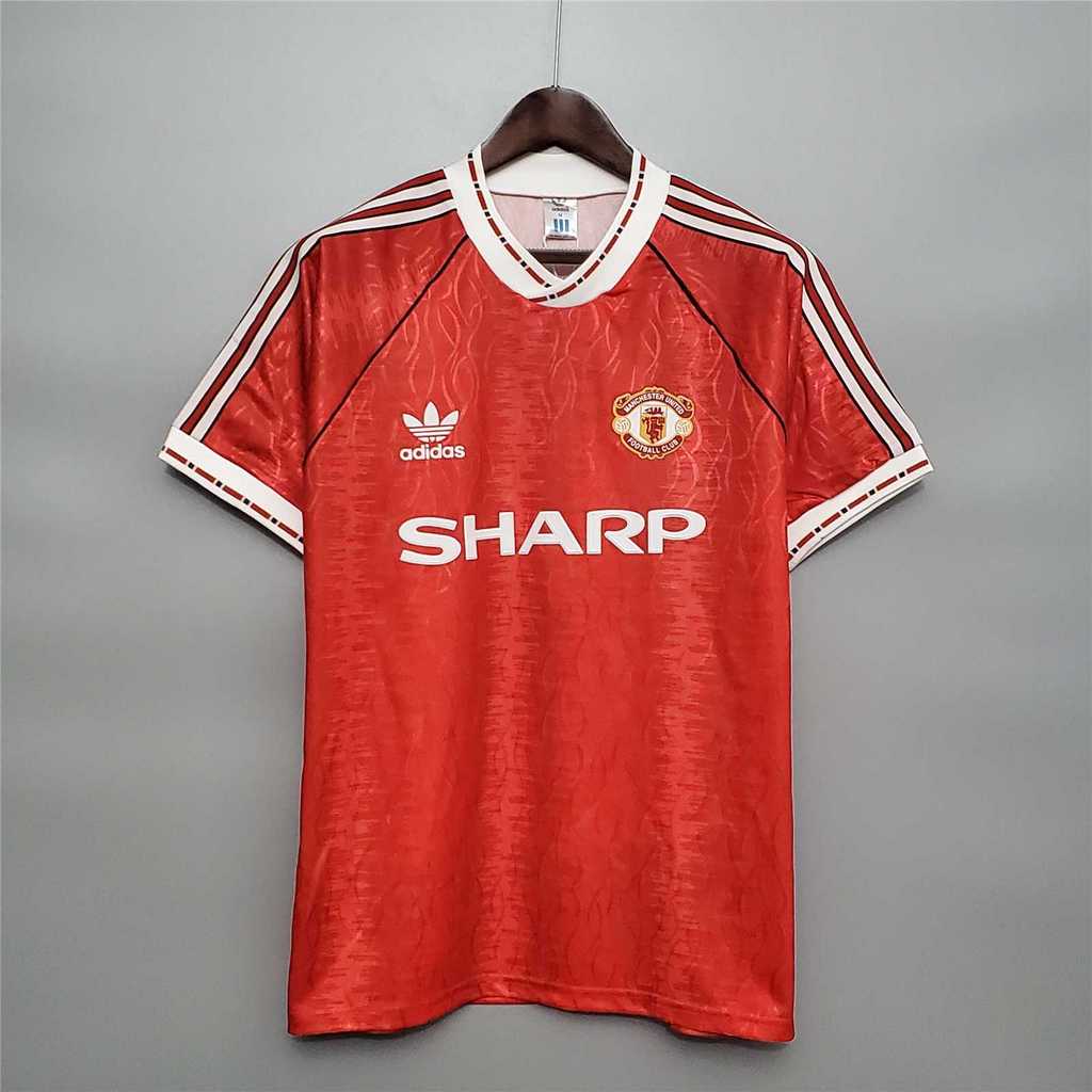 Retro Manchester United 91-92 Home Jersey - UnitedFutballJersey